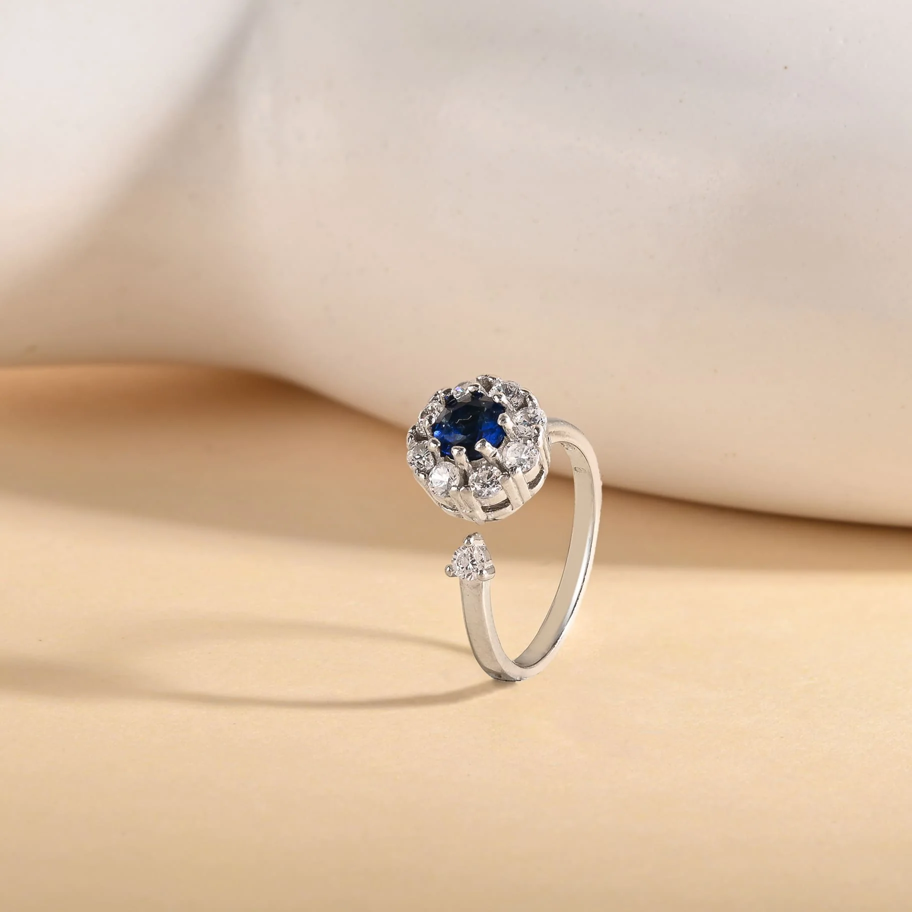 Harmony CZ Two Stone Ring - Image 10