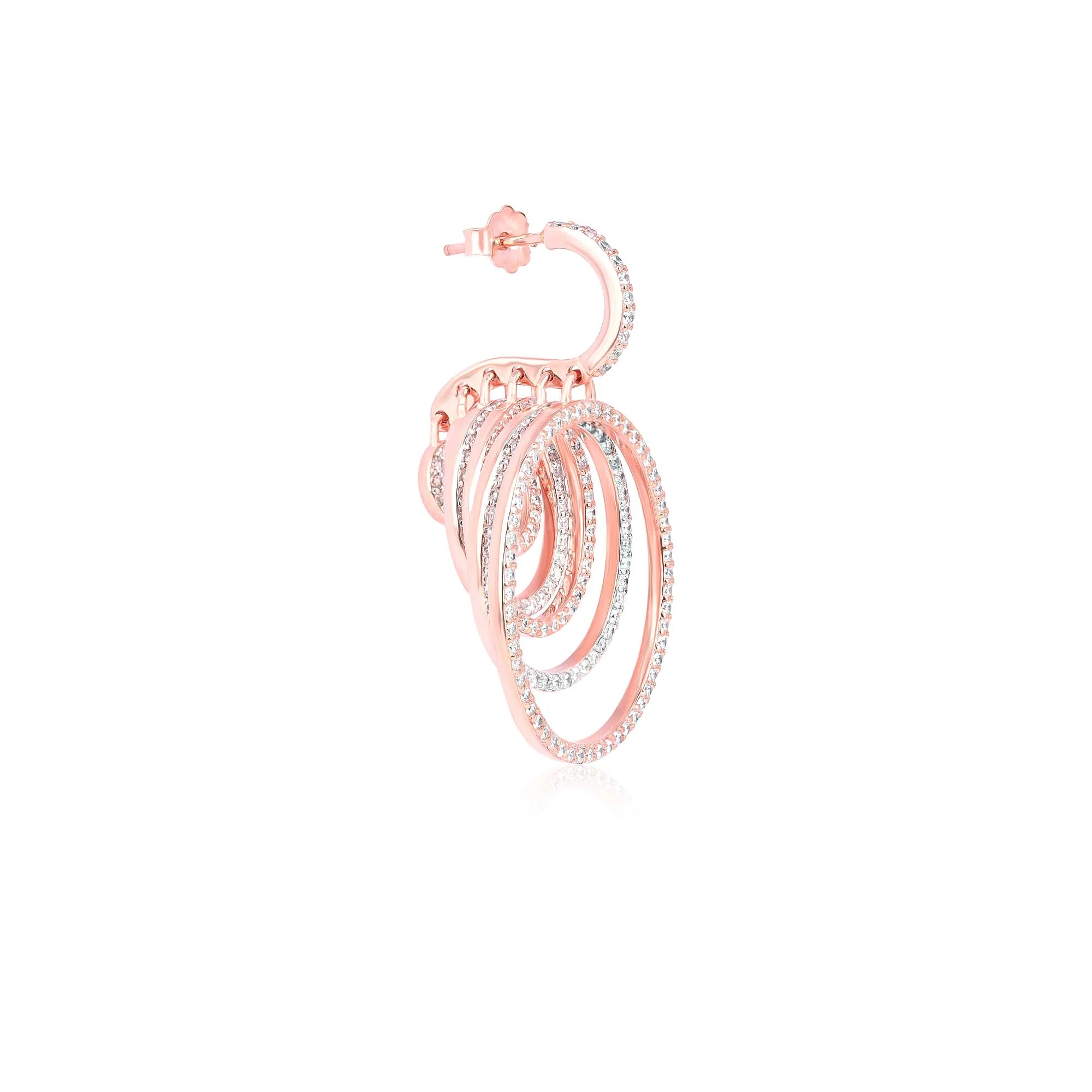 Harmony Hoop Dangler Earrings - Image 6