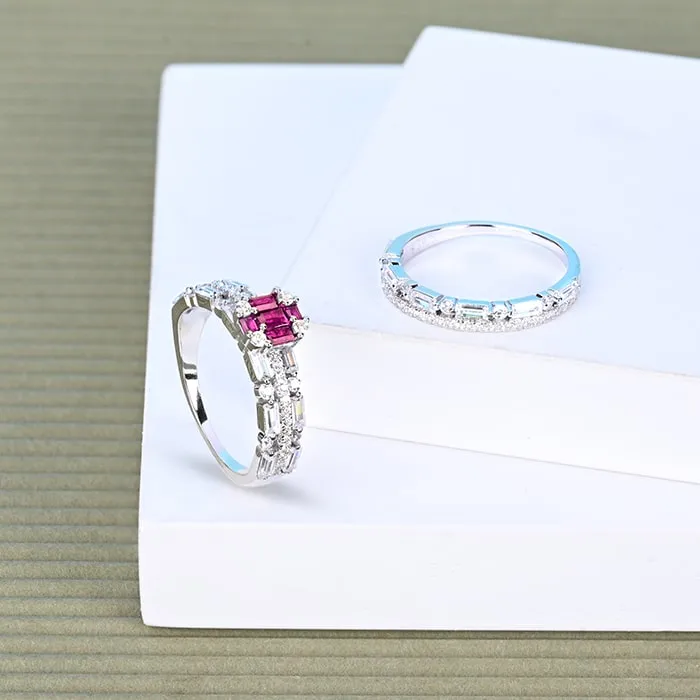 Harmony Sparkle Stack Rings - Image 13