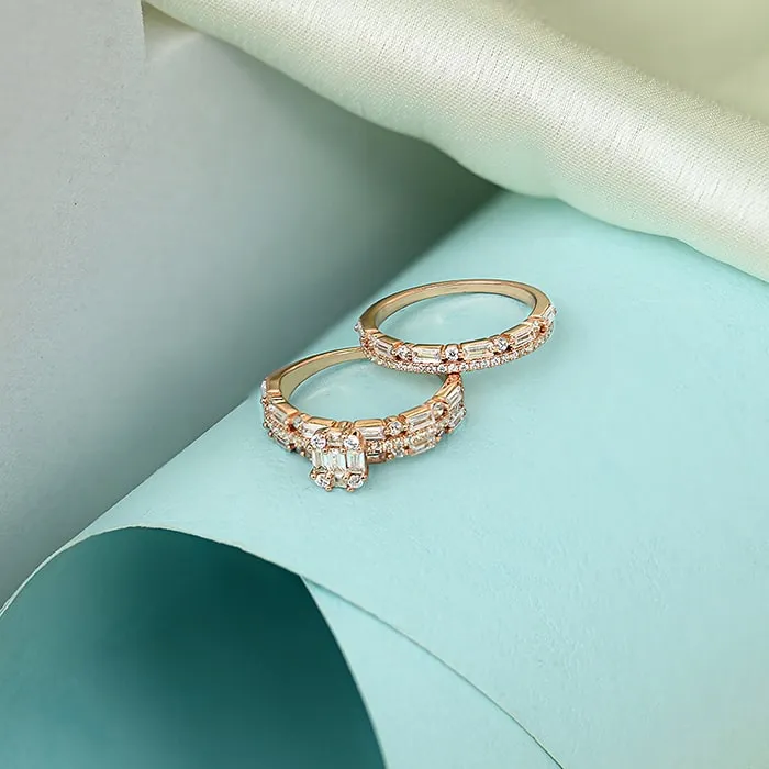 Harmony Sparkle Stack Rings - Image 7