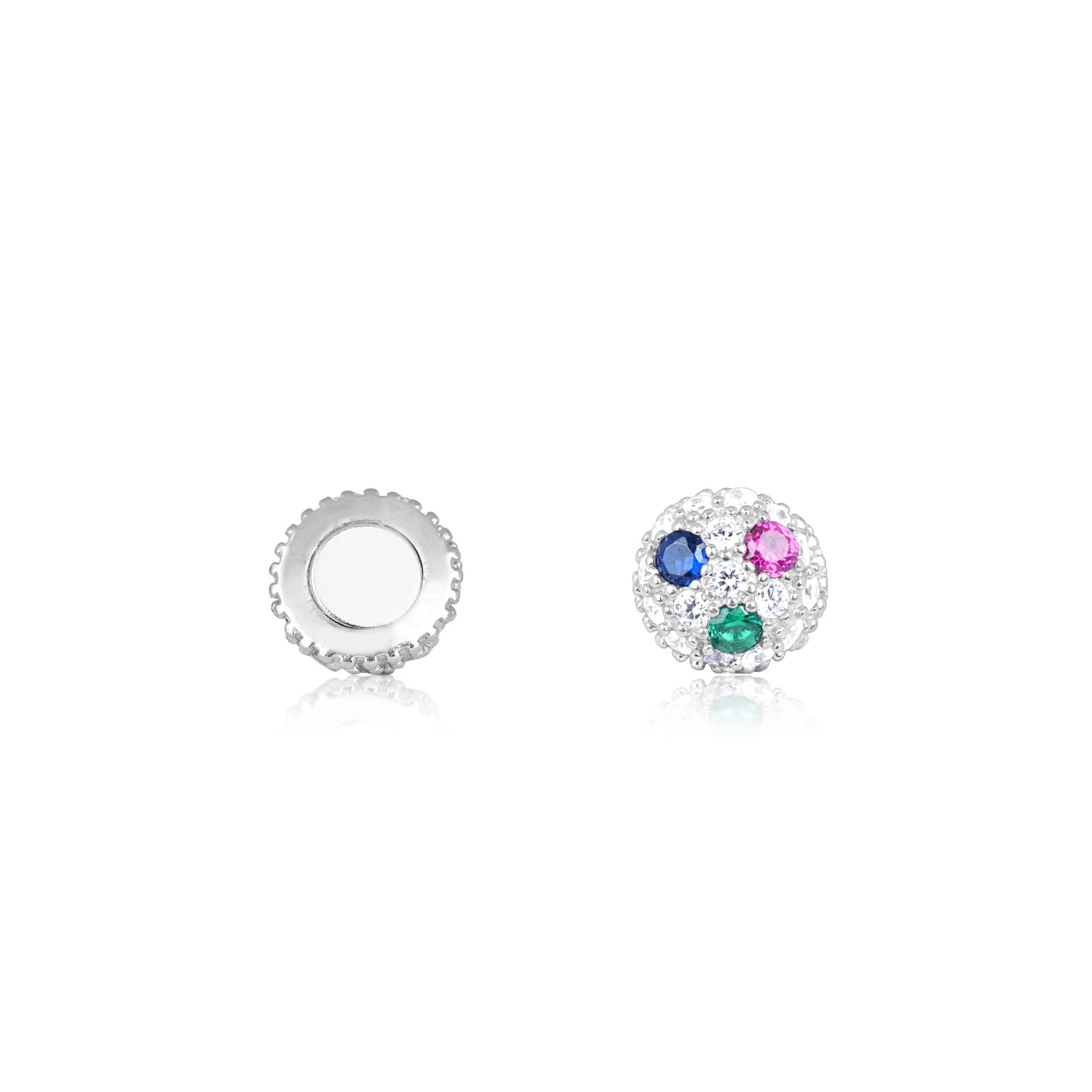Harmony Tricolour Magnetic Earring - Image 4