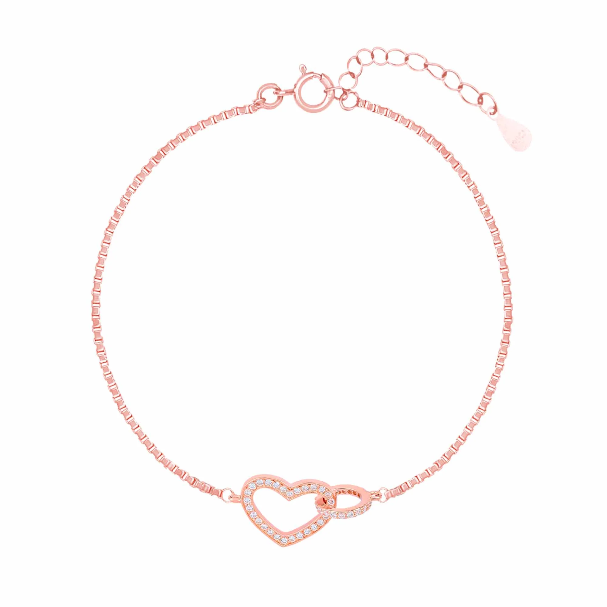 Heart Circle Bracelet - Image 5