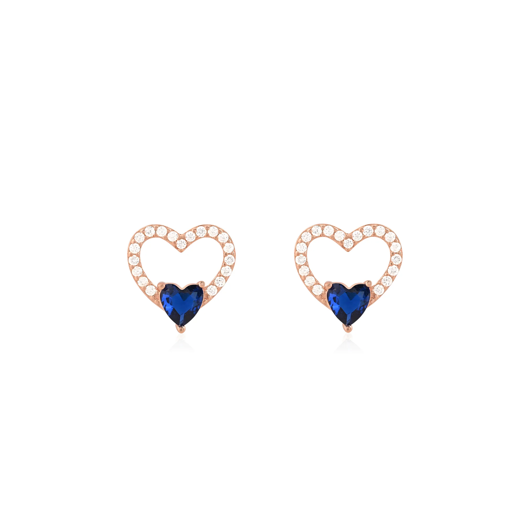 Heart CZ Pendant Set - Image 10