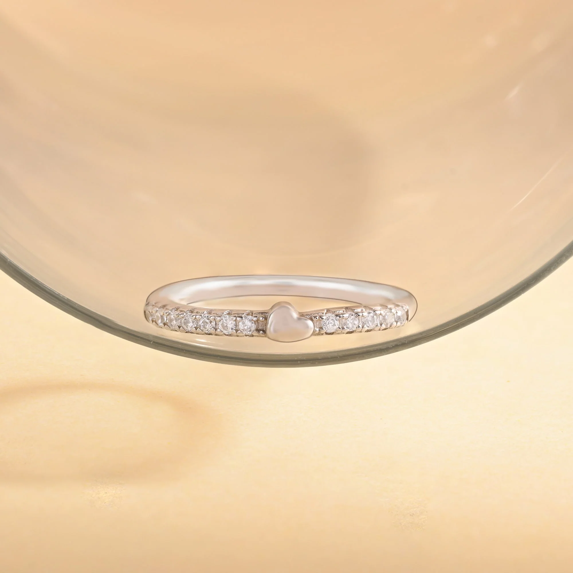 Heartfelt Circle Ring - Image 3