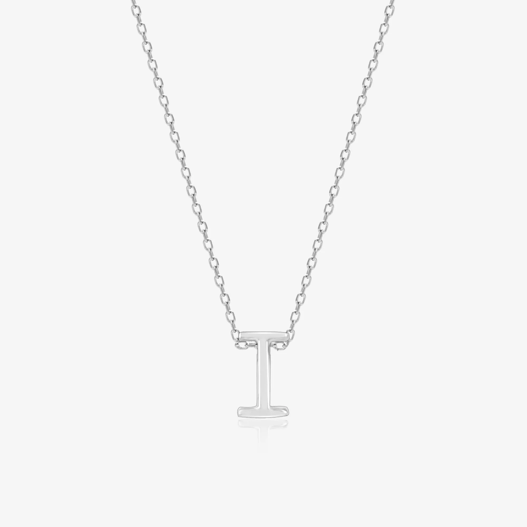Infinite I Initial Necklace - Image 2