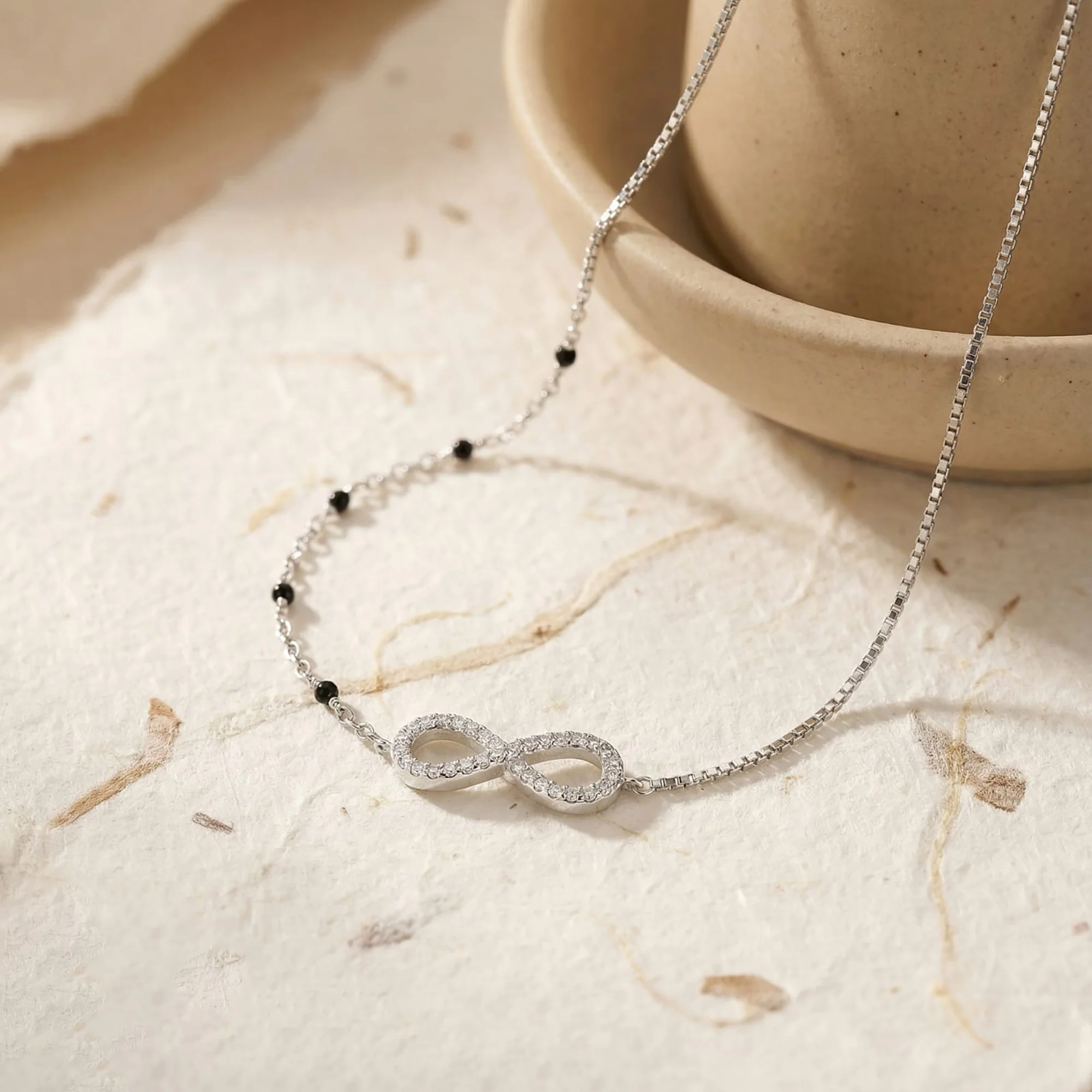 Infinity CZ Bracelet