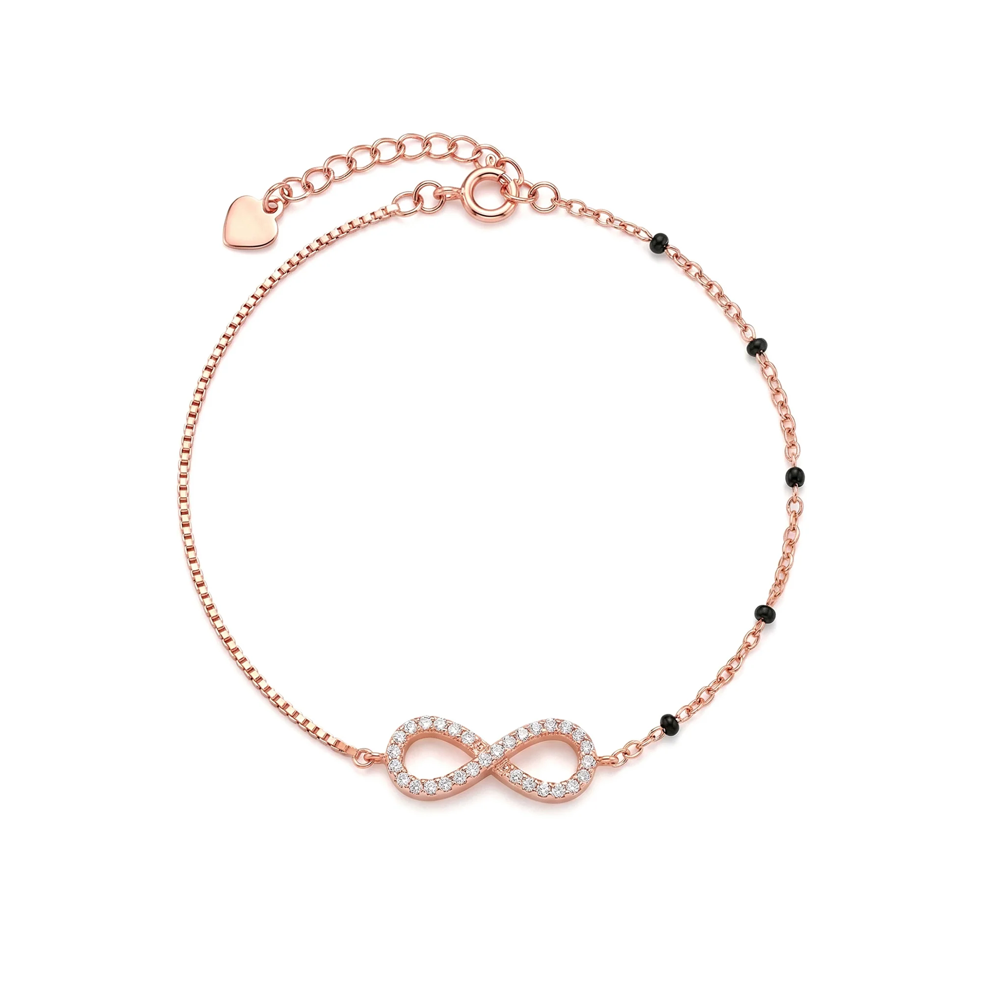 Infinity CZ Bracelet - Image 6
