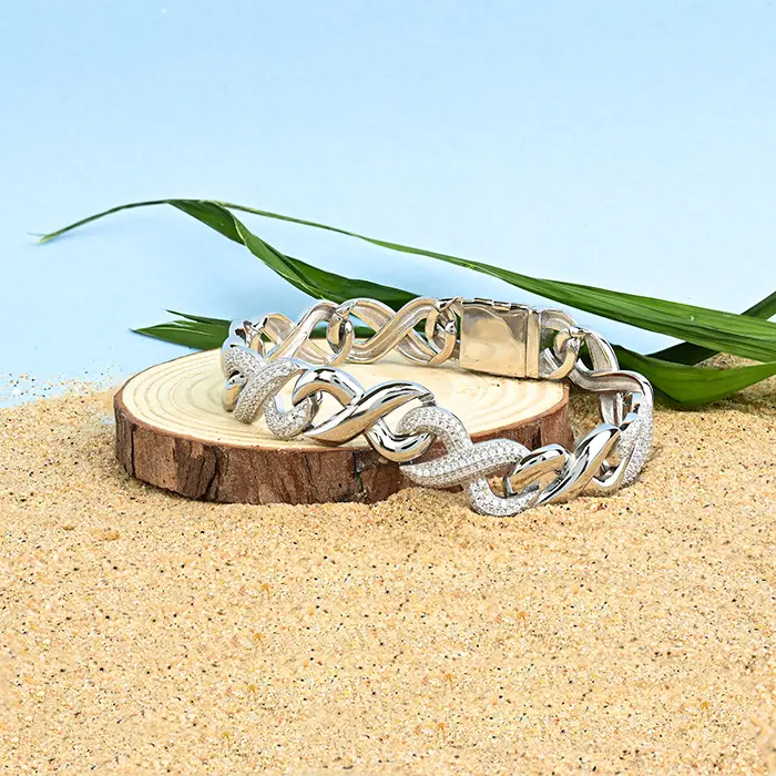 Infinity Elegance Bracelet - Image 3