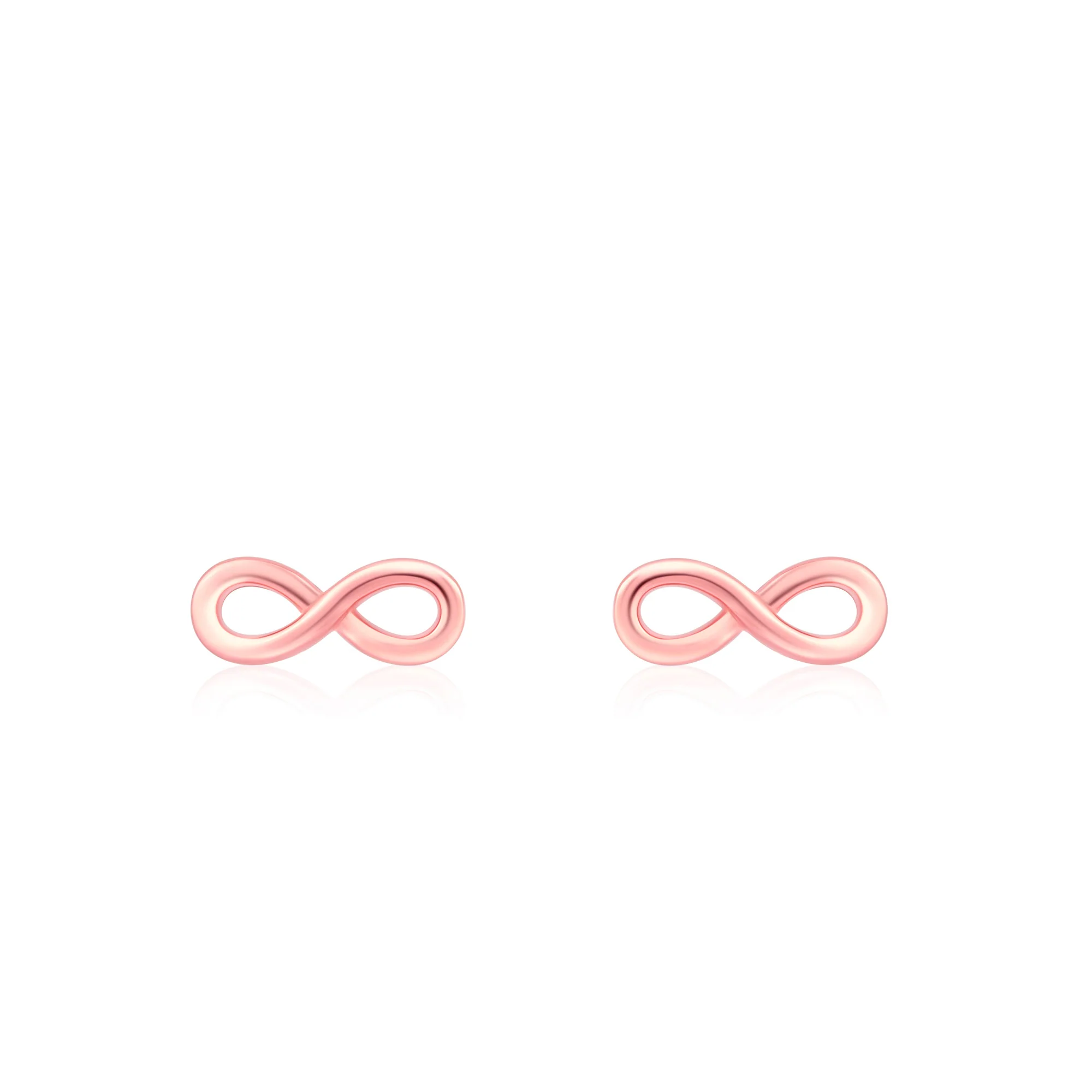 Infinity Stud Earrings - Image 4