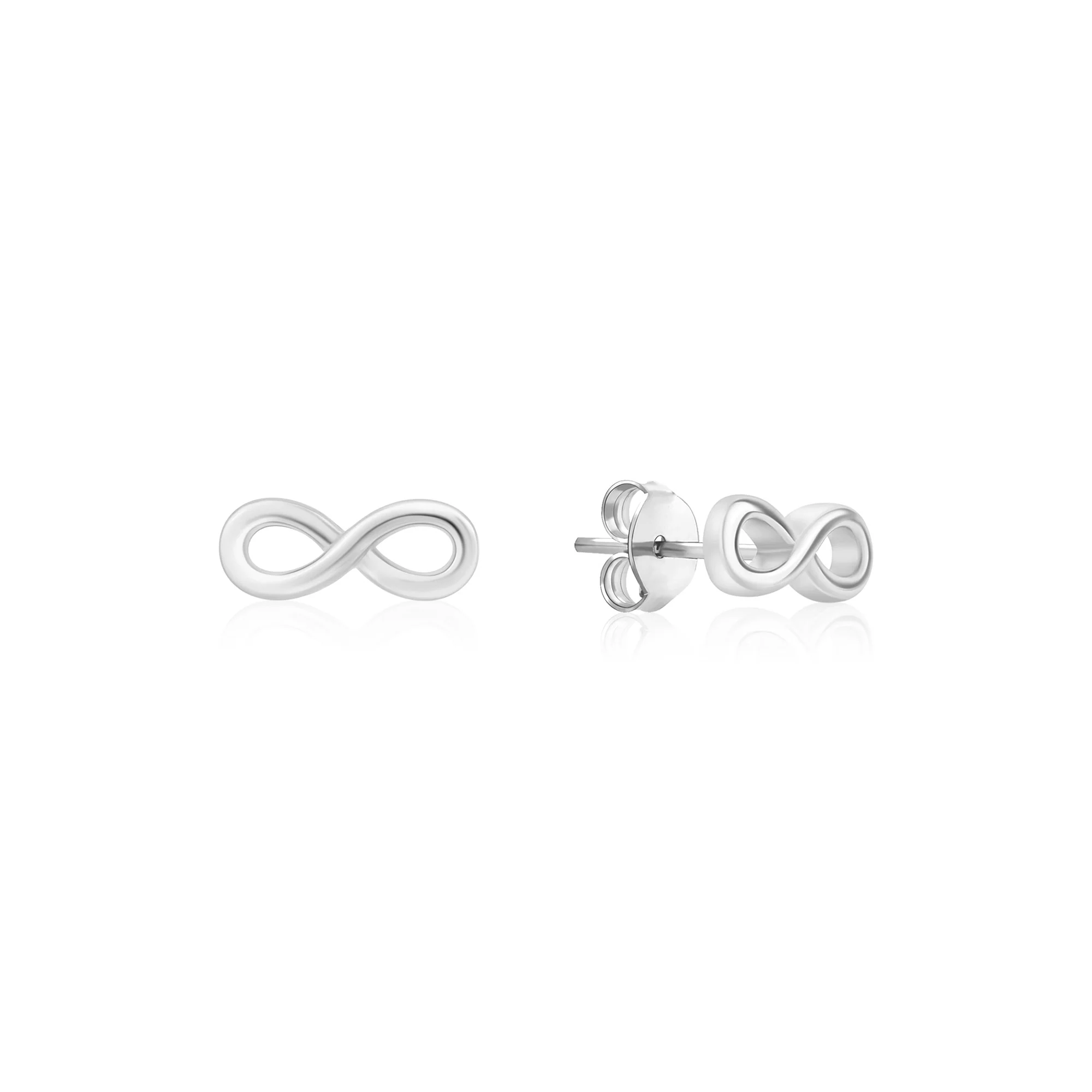 Infinity Stud Earrings - Image 8