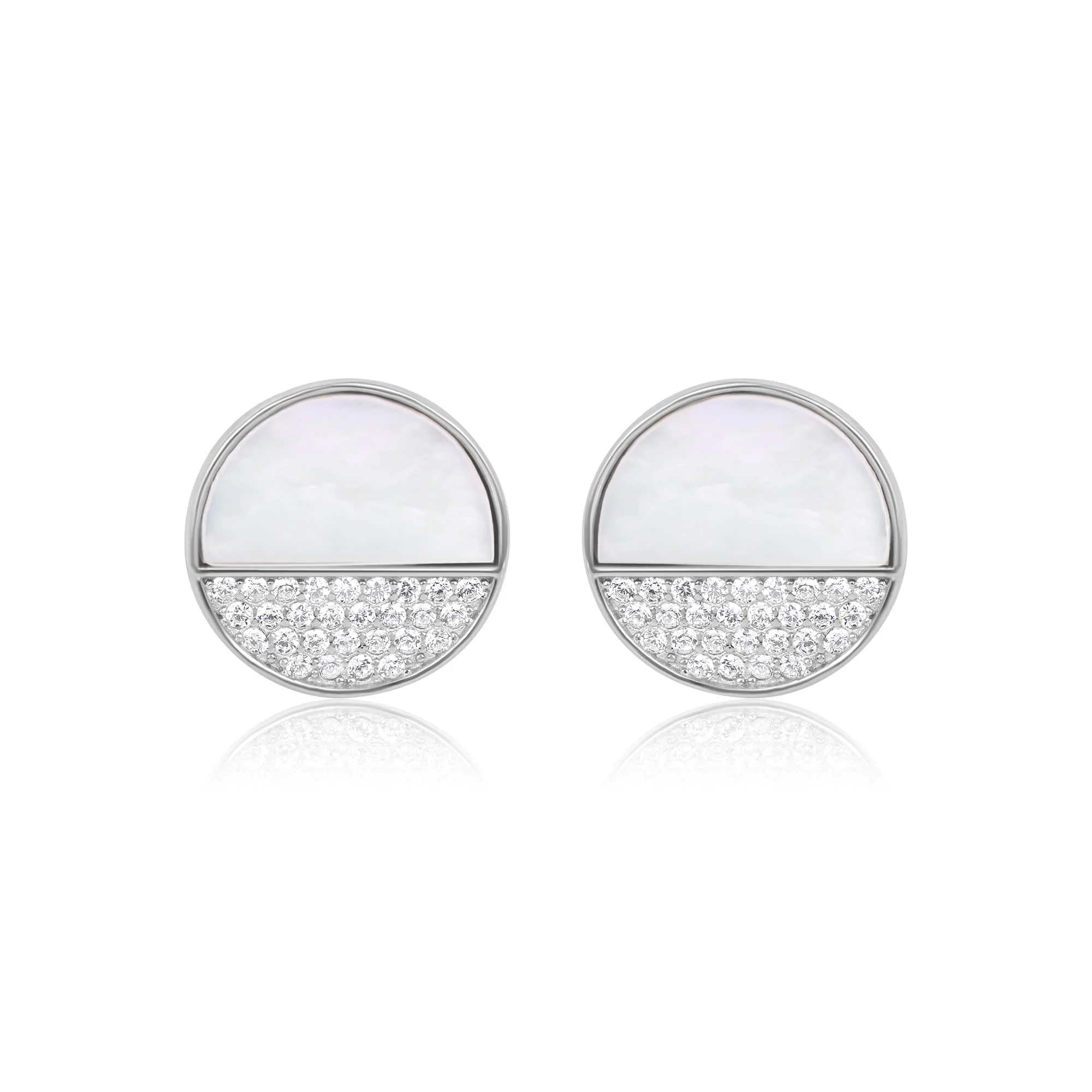 Ivory Elegance Circle Pendant Set - Image 5