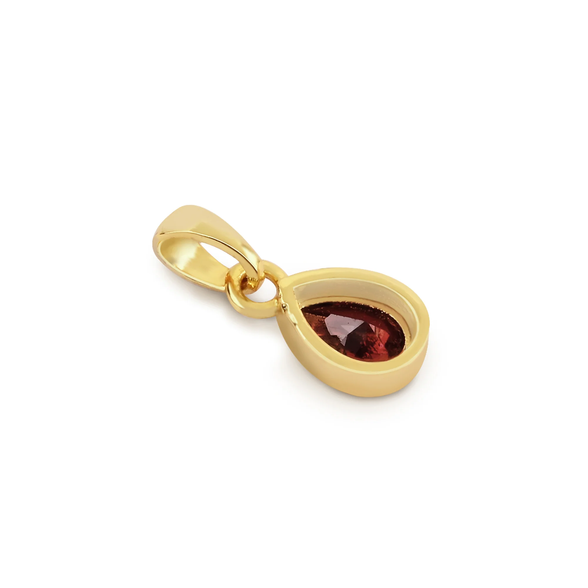 January Birthstone Silver Pendant - Image 5