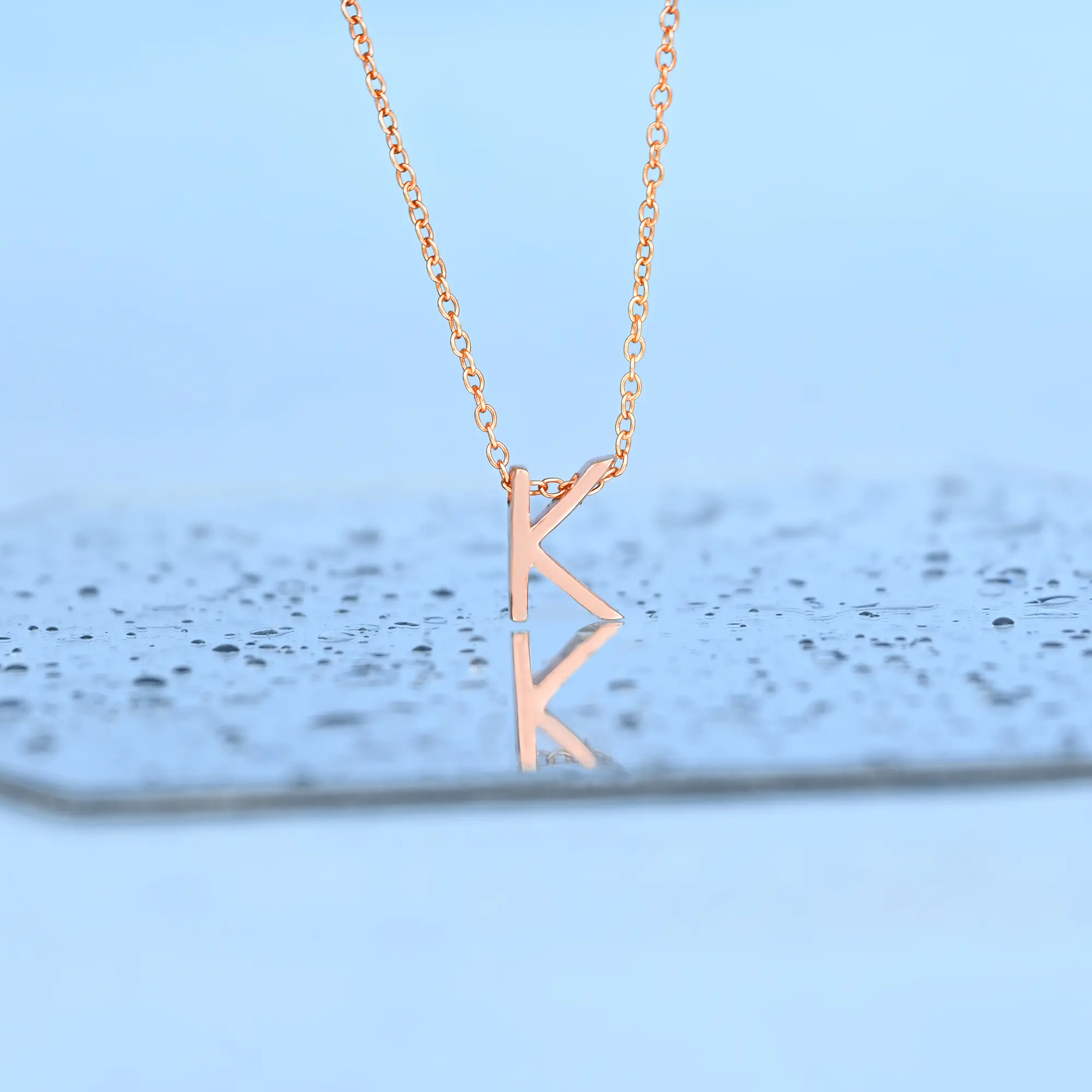 Kinetic K Initial Necklace - Image 7