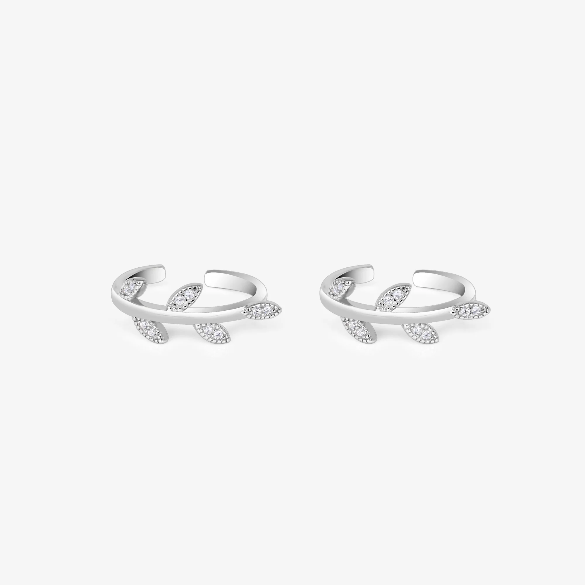 Leaf Trail Toe Ring - Image 2
