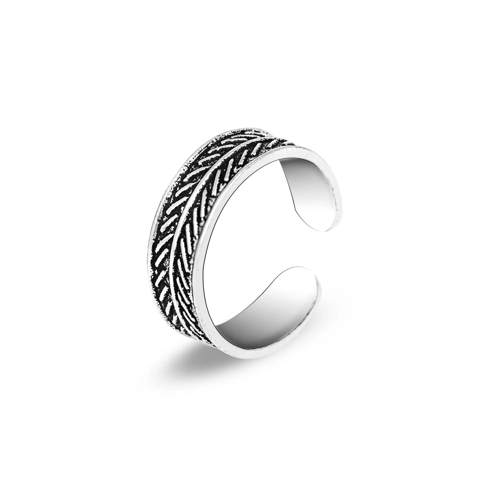 Line Motif Toe Ring - Image 6