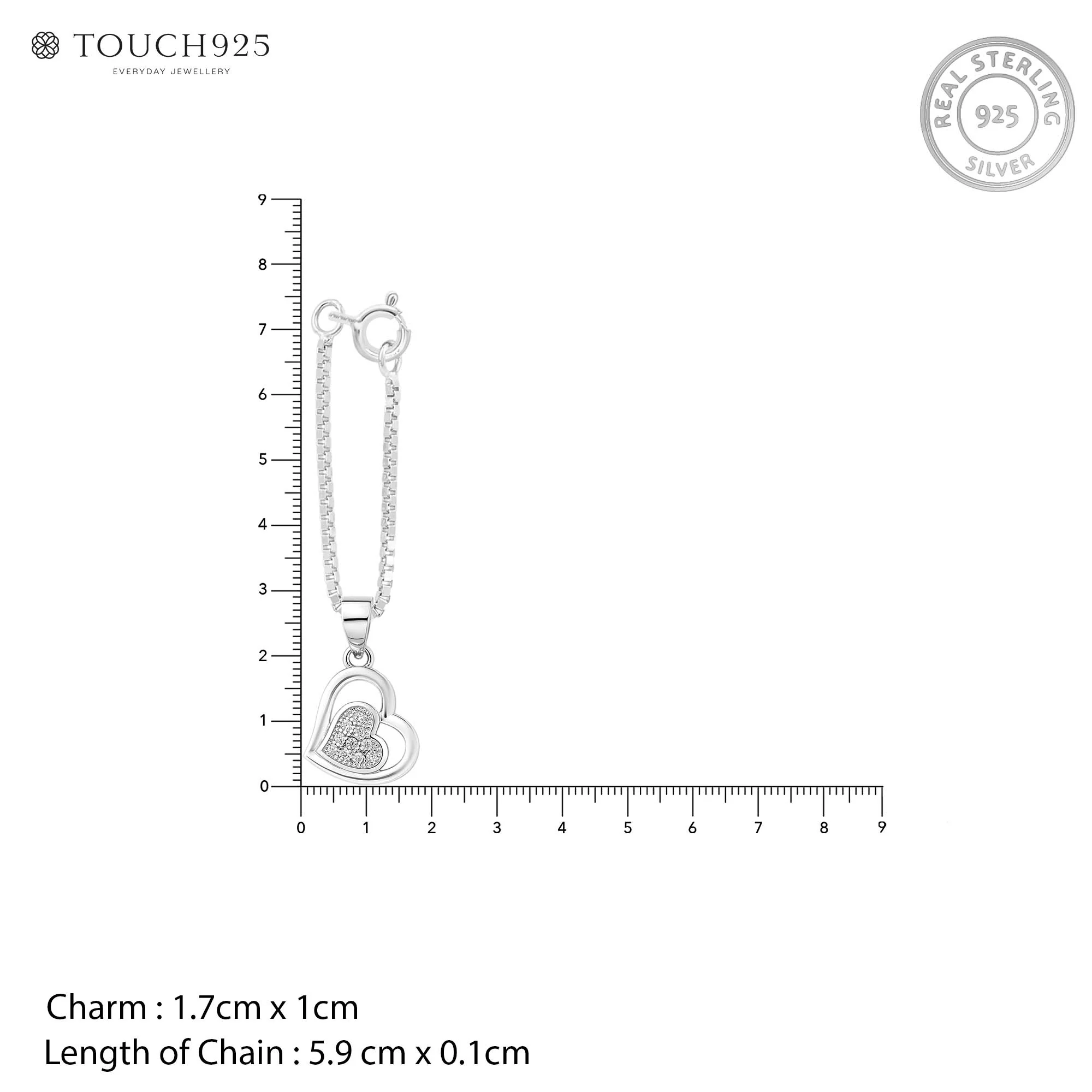 Little Love Heart Charm - Image 5