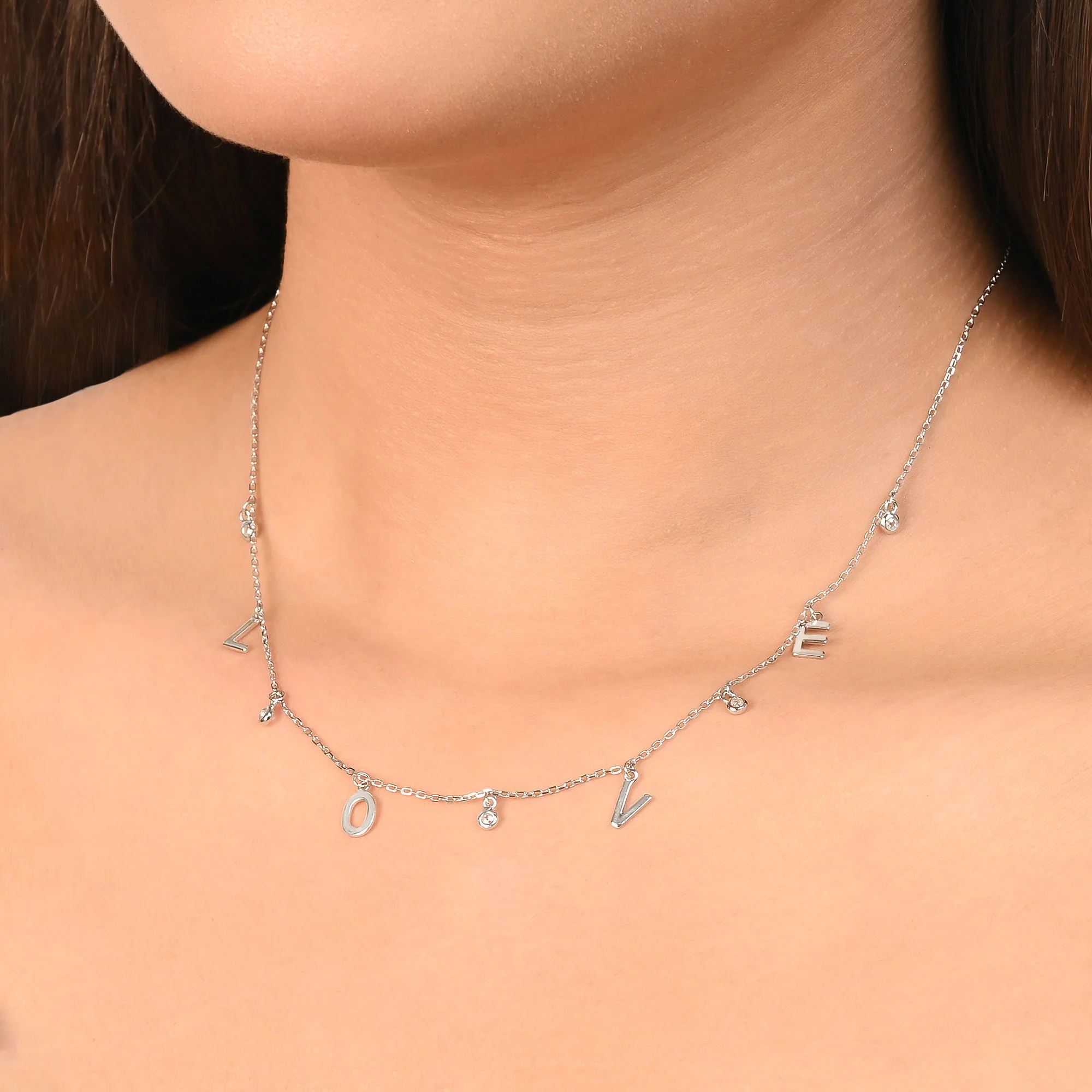 LOVE Charm Necklace - Image 5