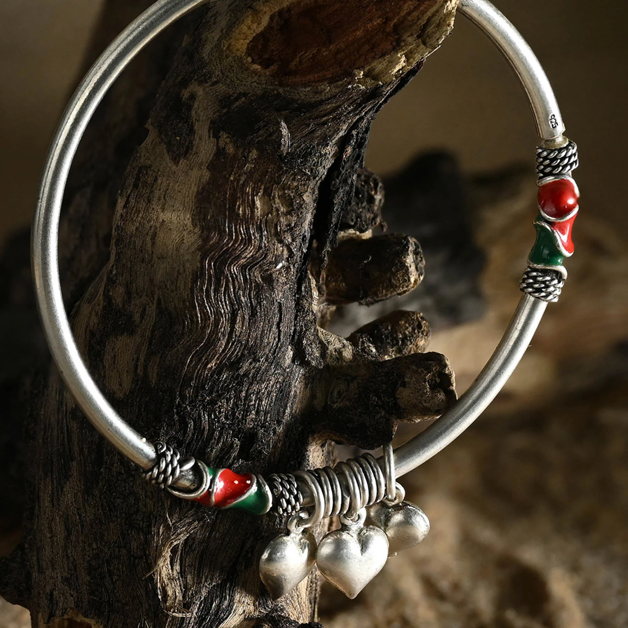 Love Knot Heart Kada - Image 4