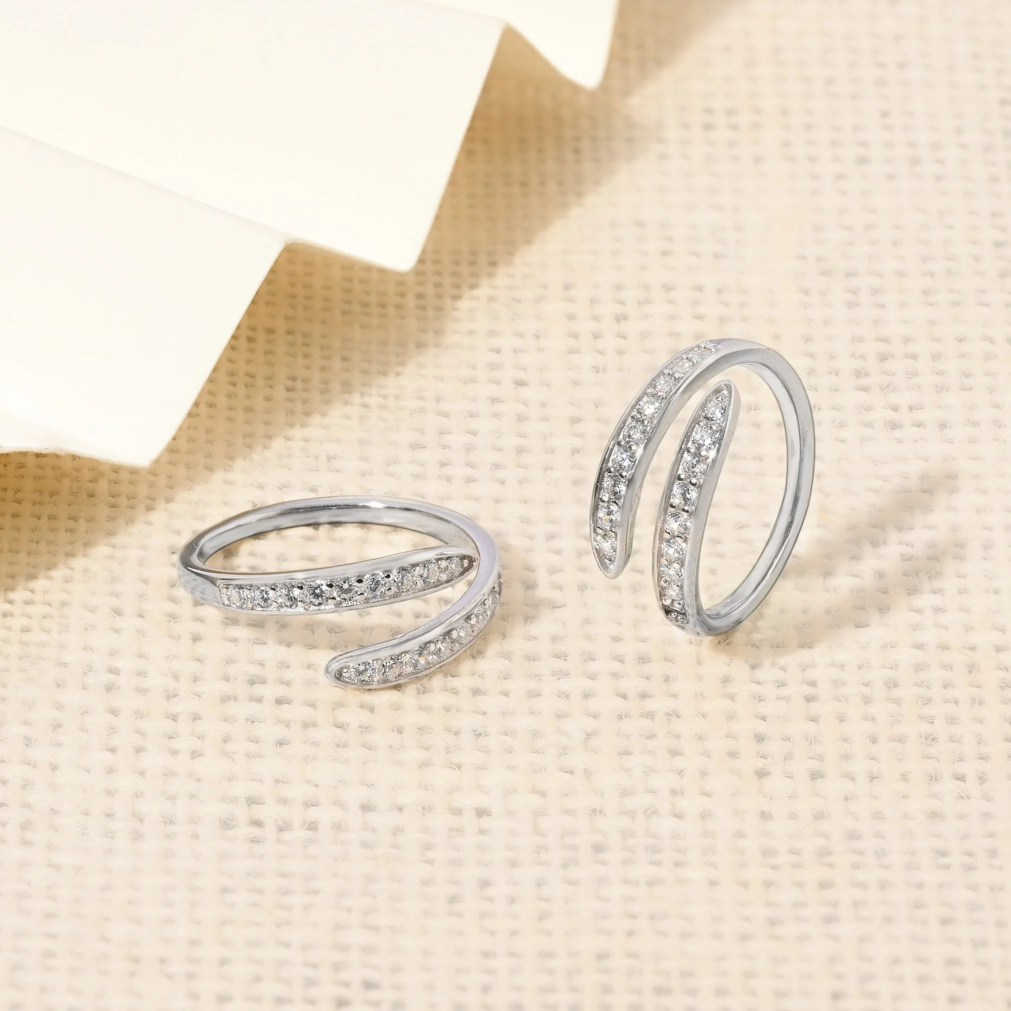 Lustra Silver Toe Ring