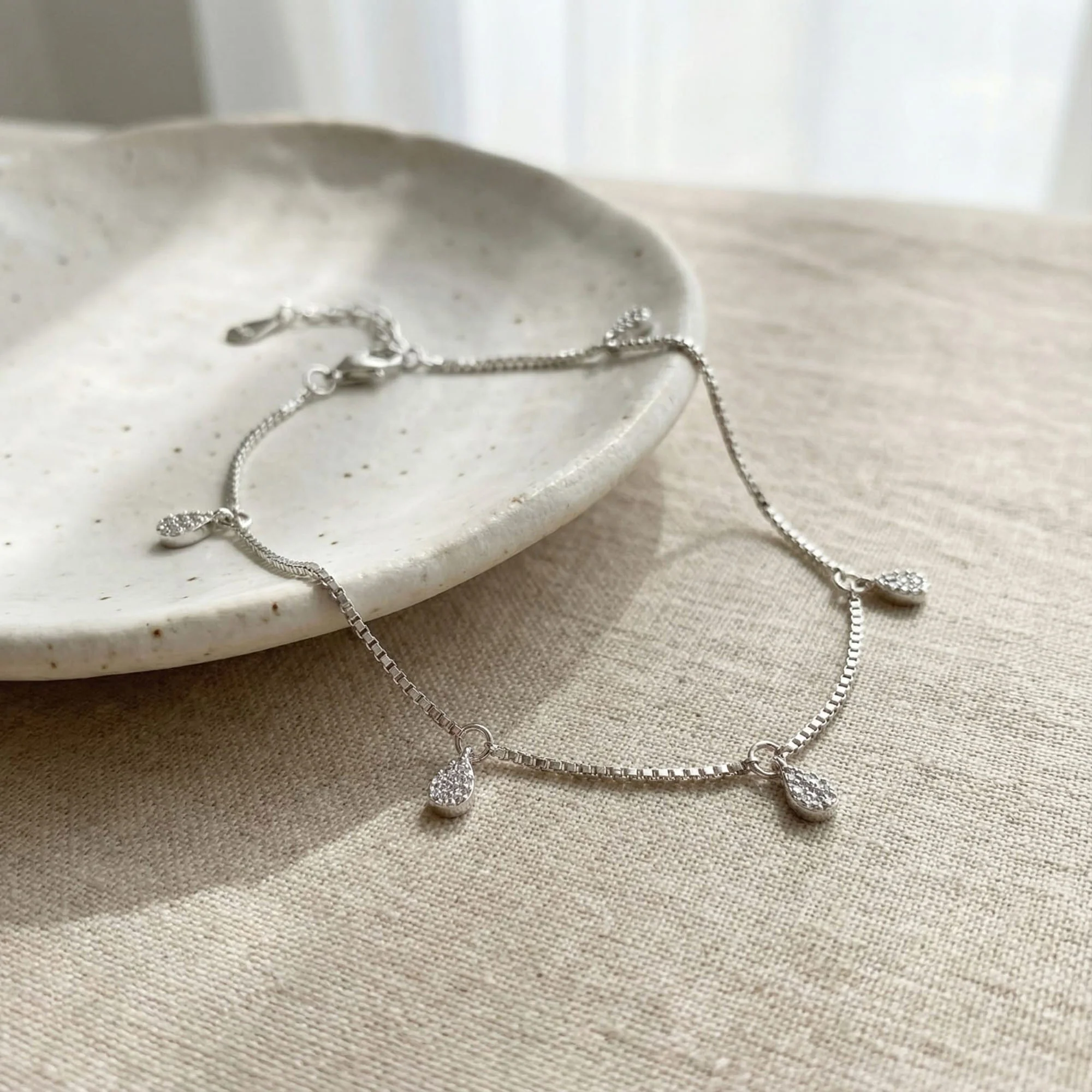 Mini Drop Silver Bracelet