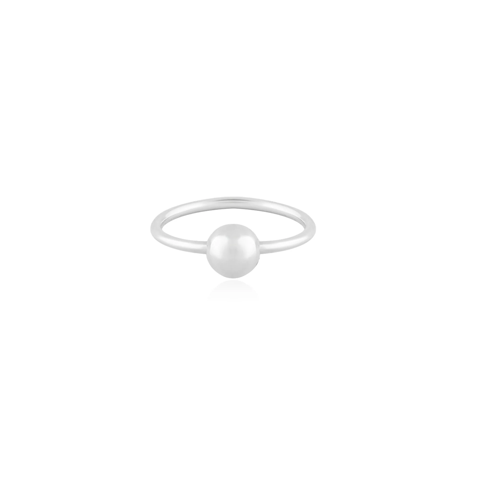 Minimal Ball Nose Ring - Image 4