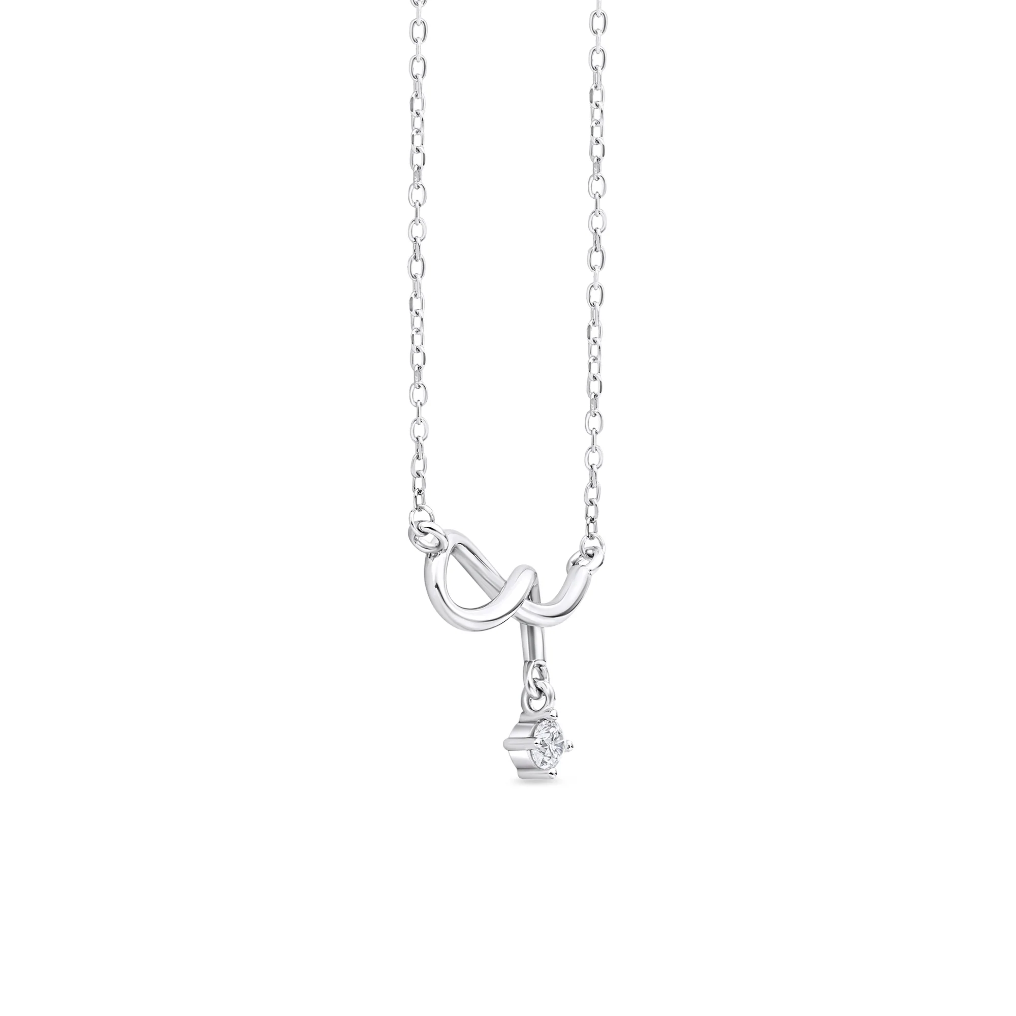 Minimal Infinity Drop Necklace - Image 4