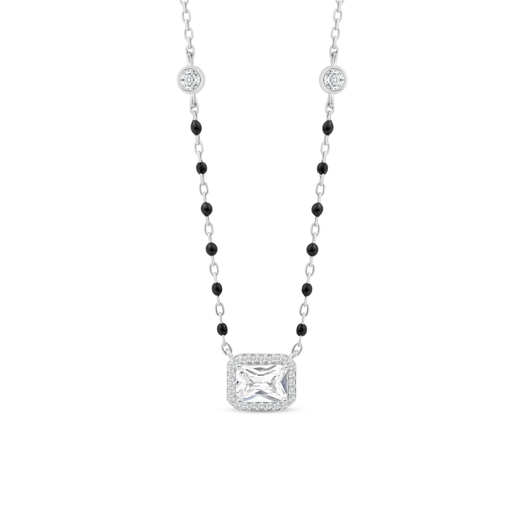 Minimal Square Halo Mangalsutra - Image 3
