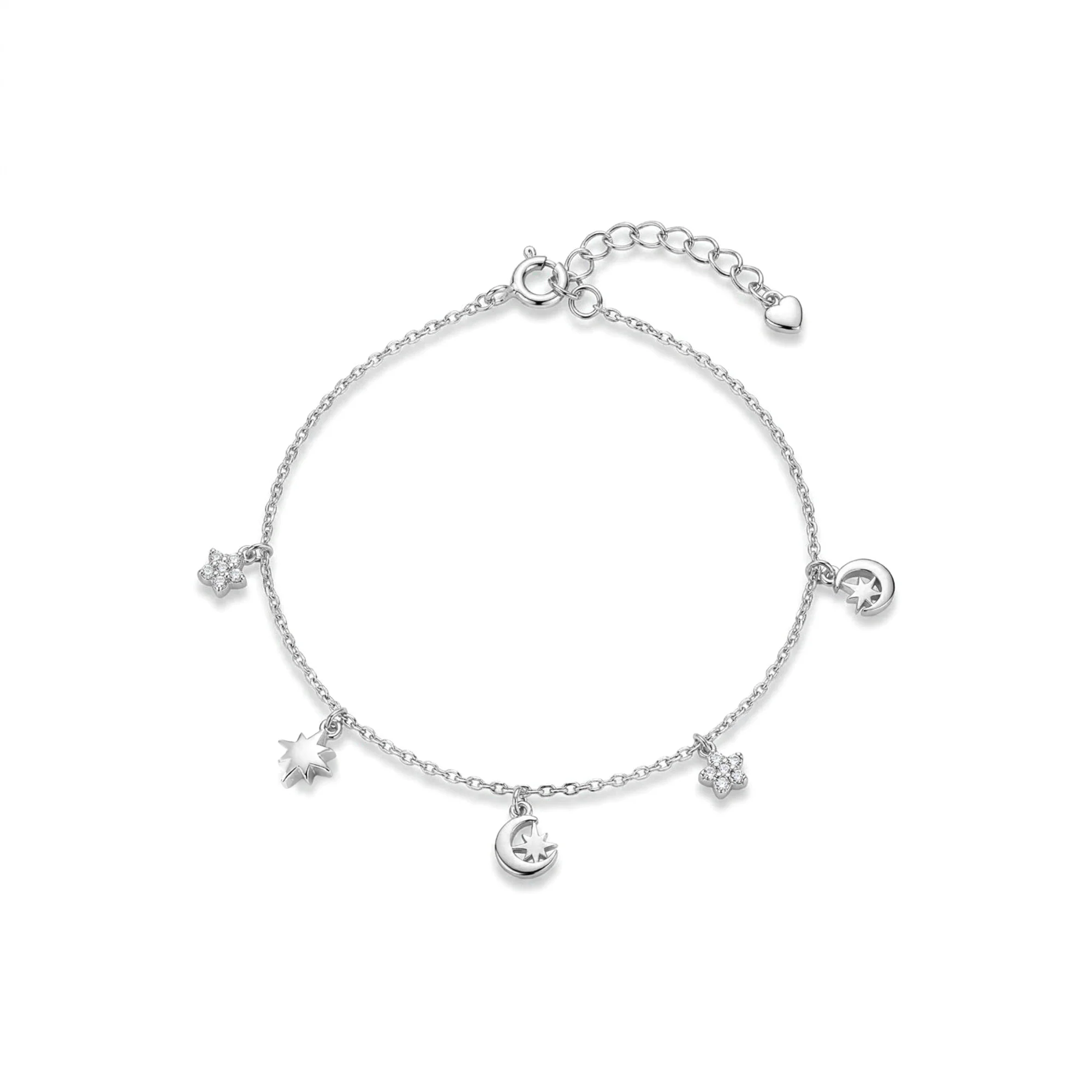 Moon & Star Charm Bracelet - Image 6