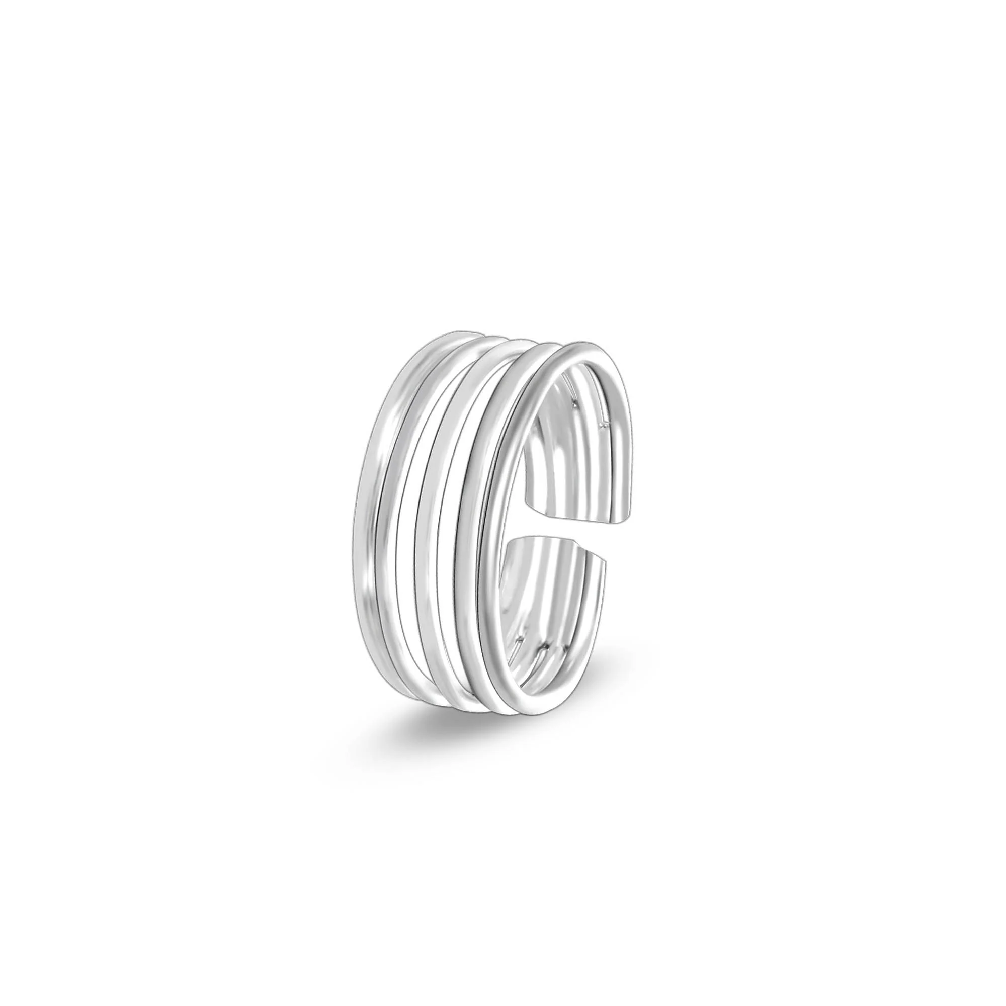 Multi Layered Band Toe Ring - Image 5