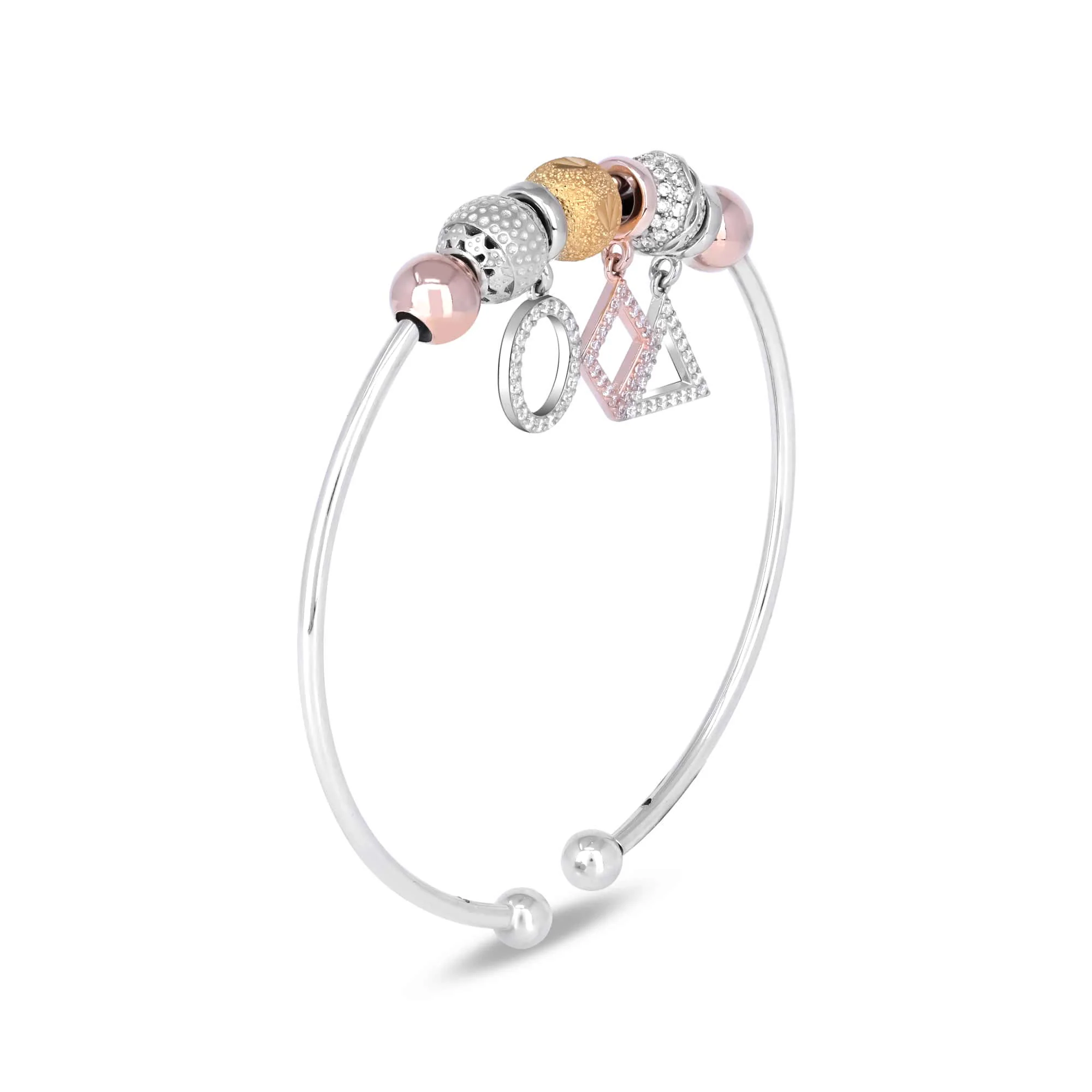 Multiclored Charms Adjustable Kada - Image 5