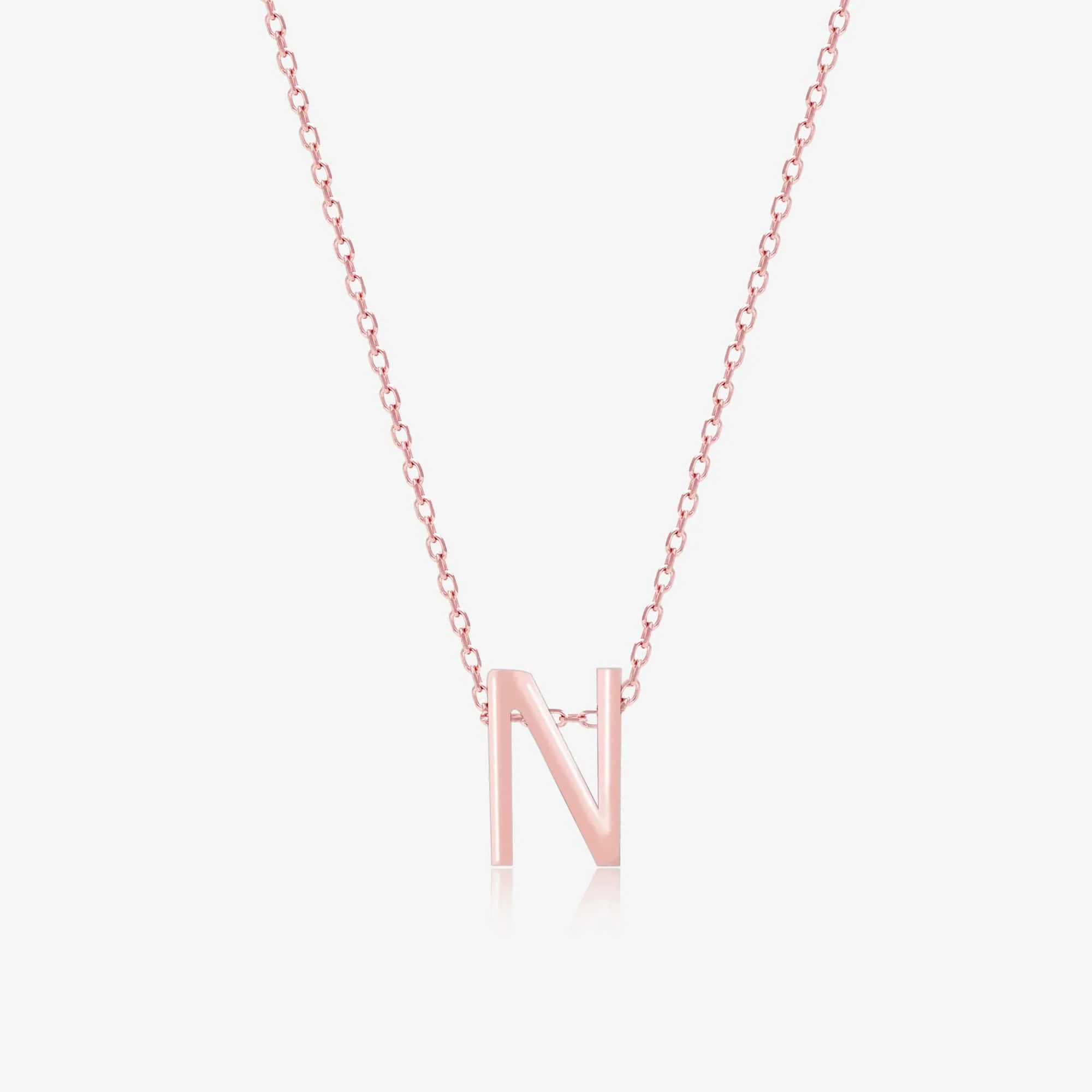 Noble N Initial Necklace - Image 6