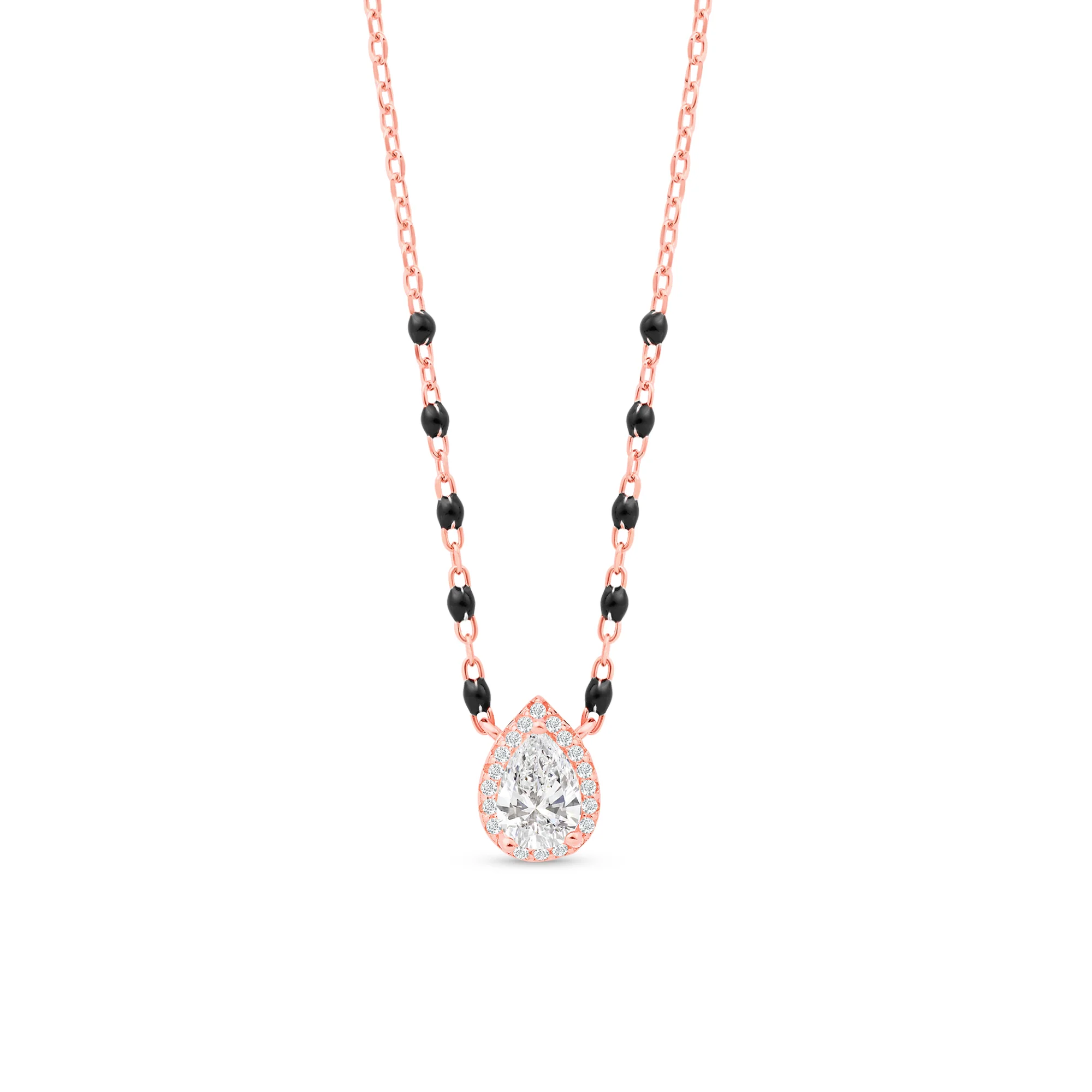 Noor Pear Halo Mangalsutra - Image 6