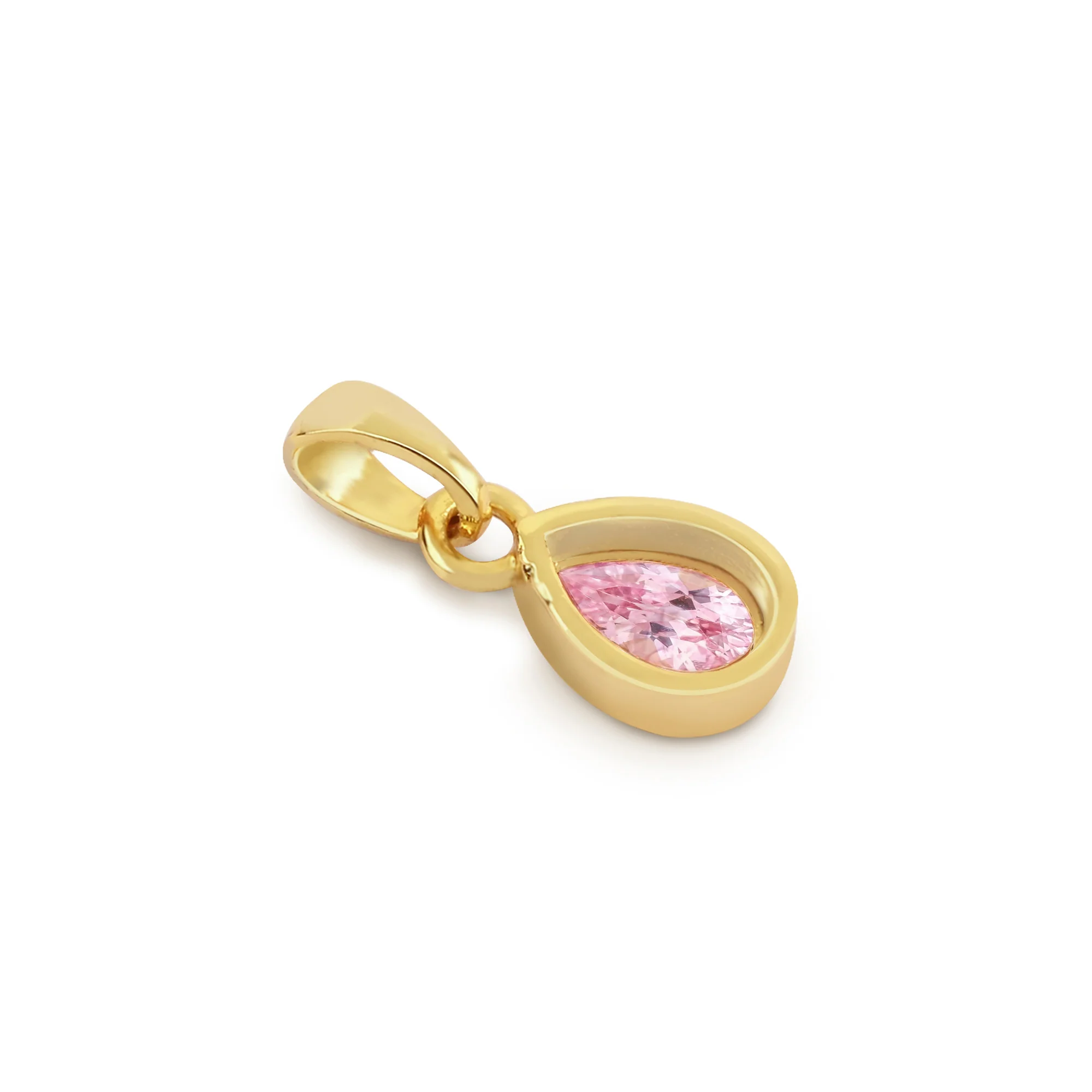 October Birthstone Silver Pendant - Image 5