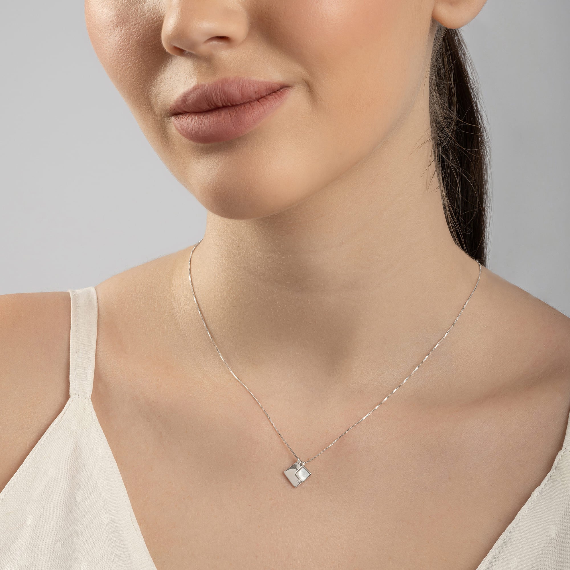 Overlapping Squares Necklace - Image 5