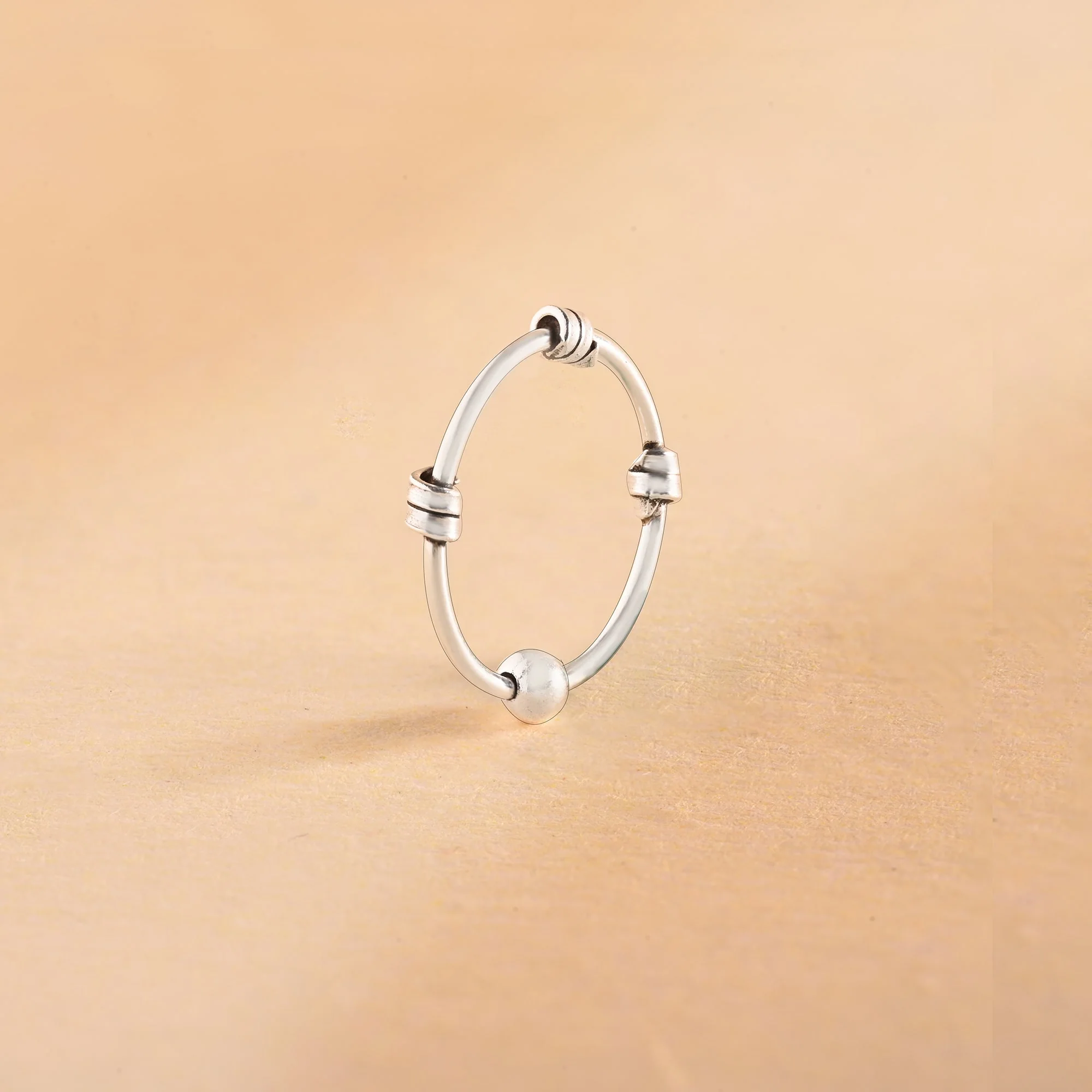 Oxidised Bali Nose Ring