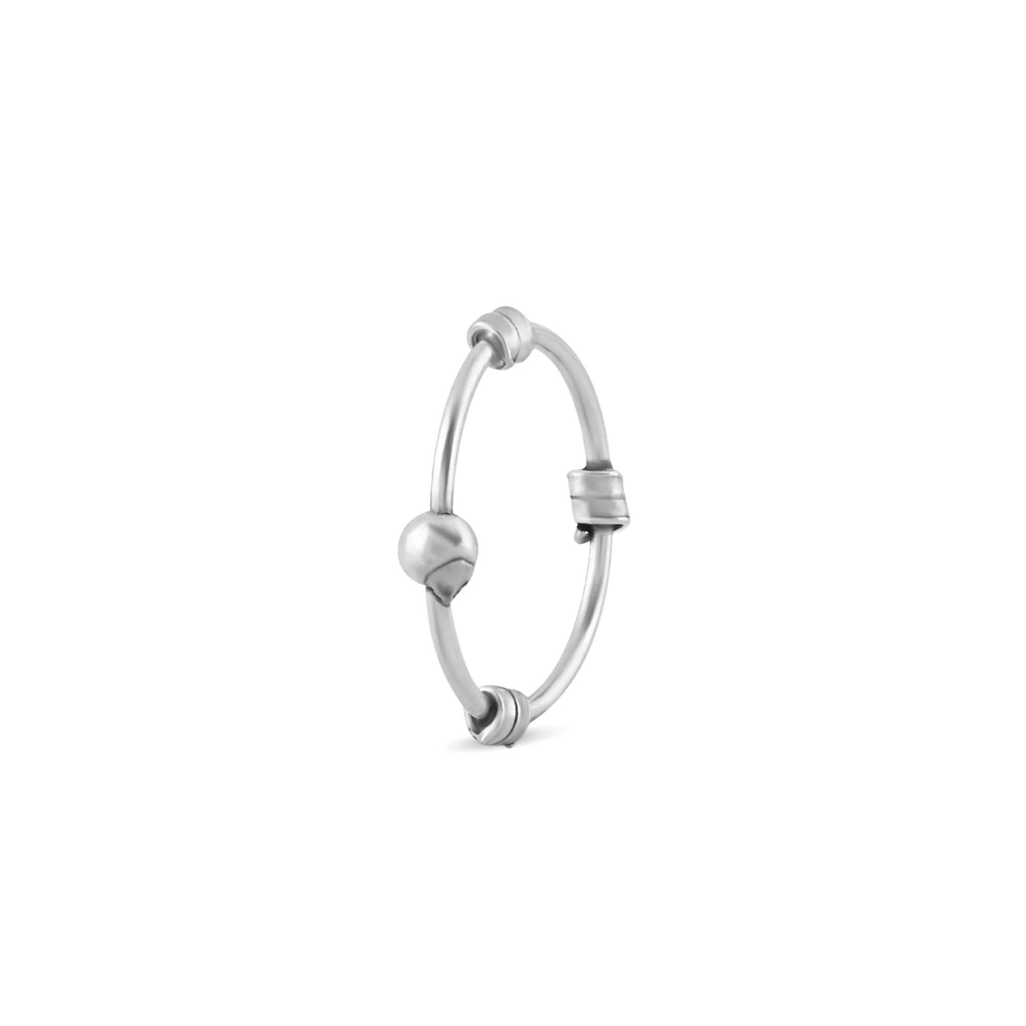 Oxidised Bali Nose Ring - Image 2