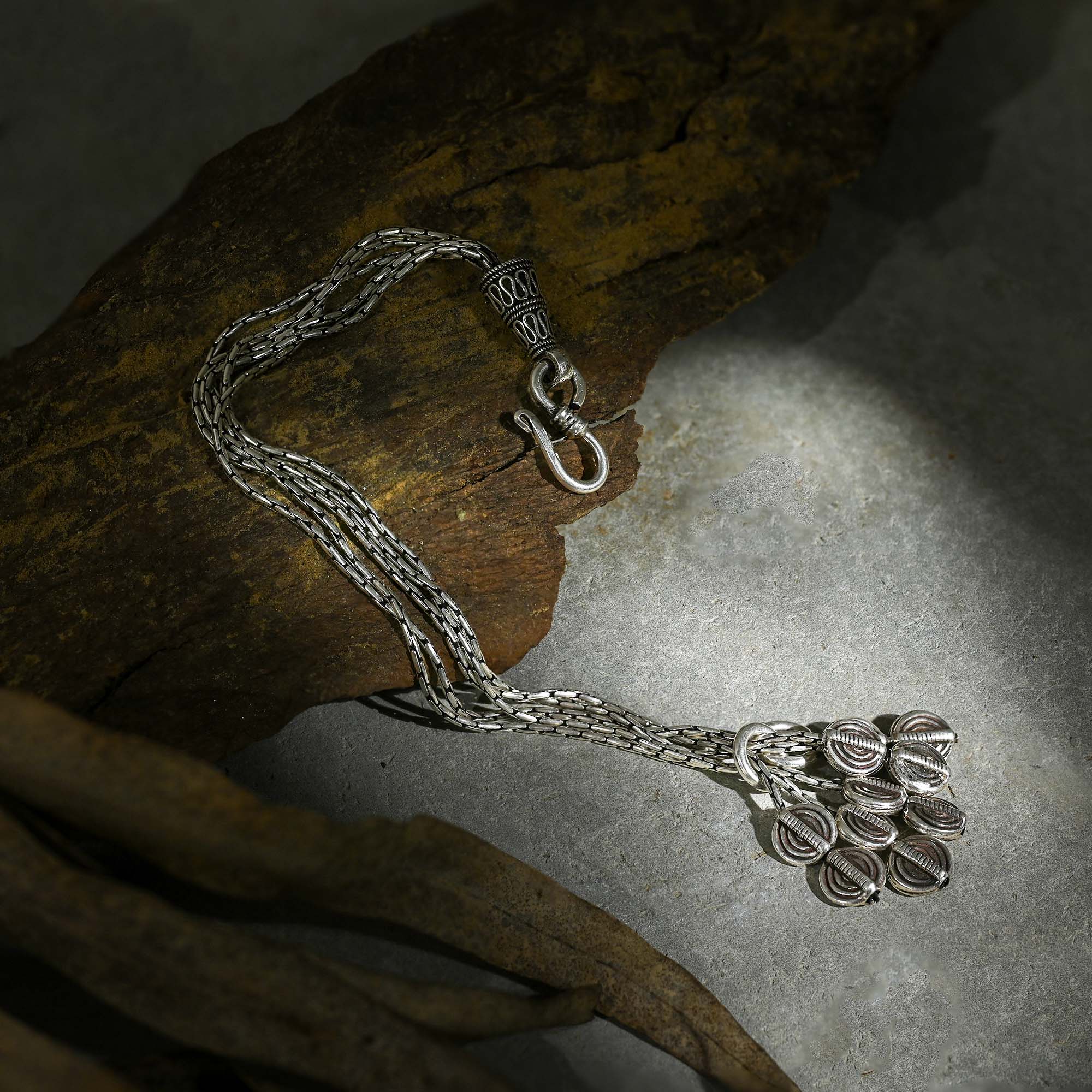 Oxidised Multi-Strand Bracelet - Image 4