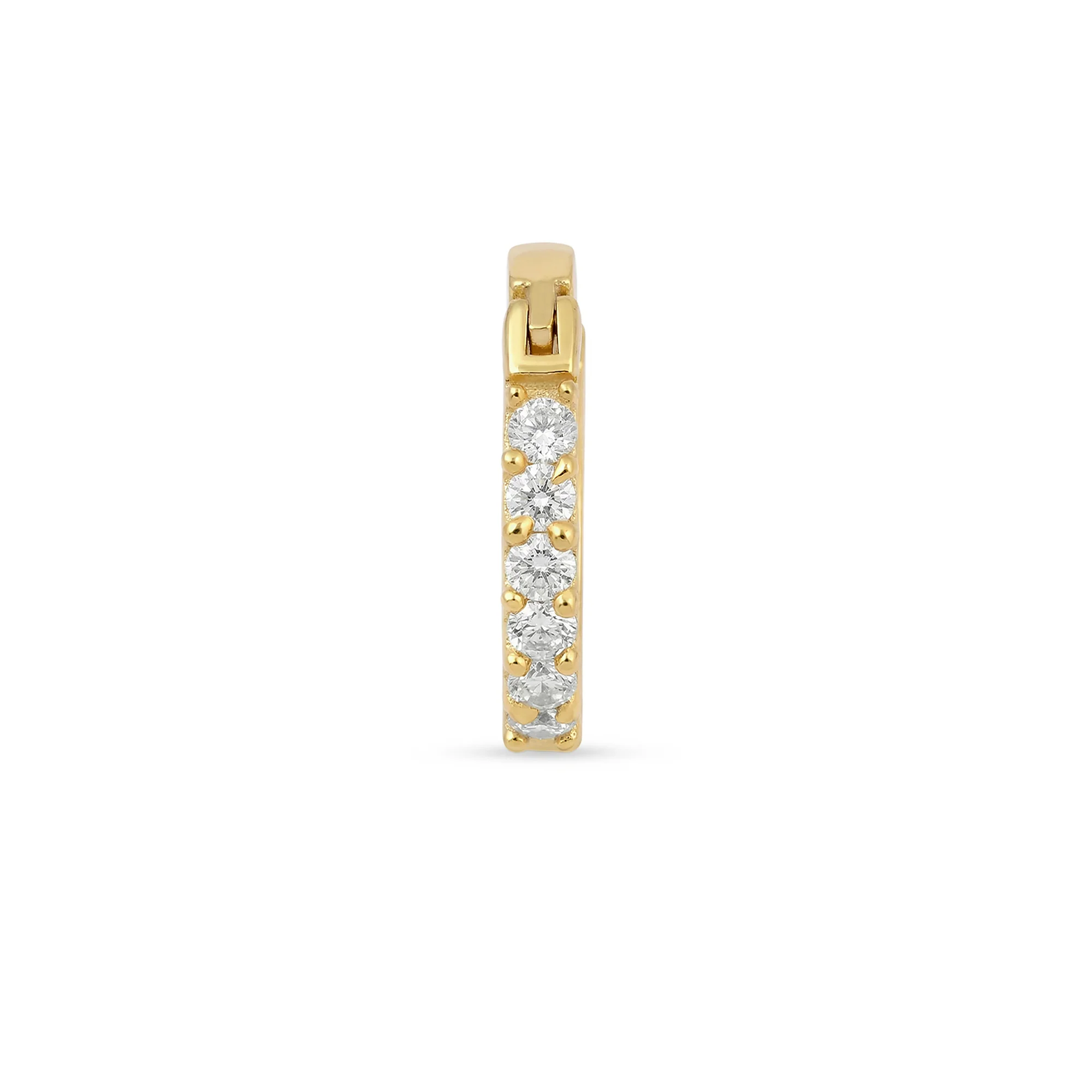 Pavé Huggie Nose Ring - Image 6