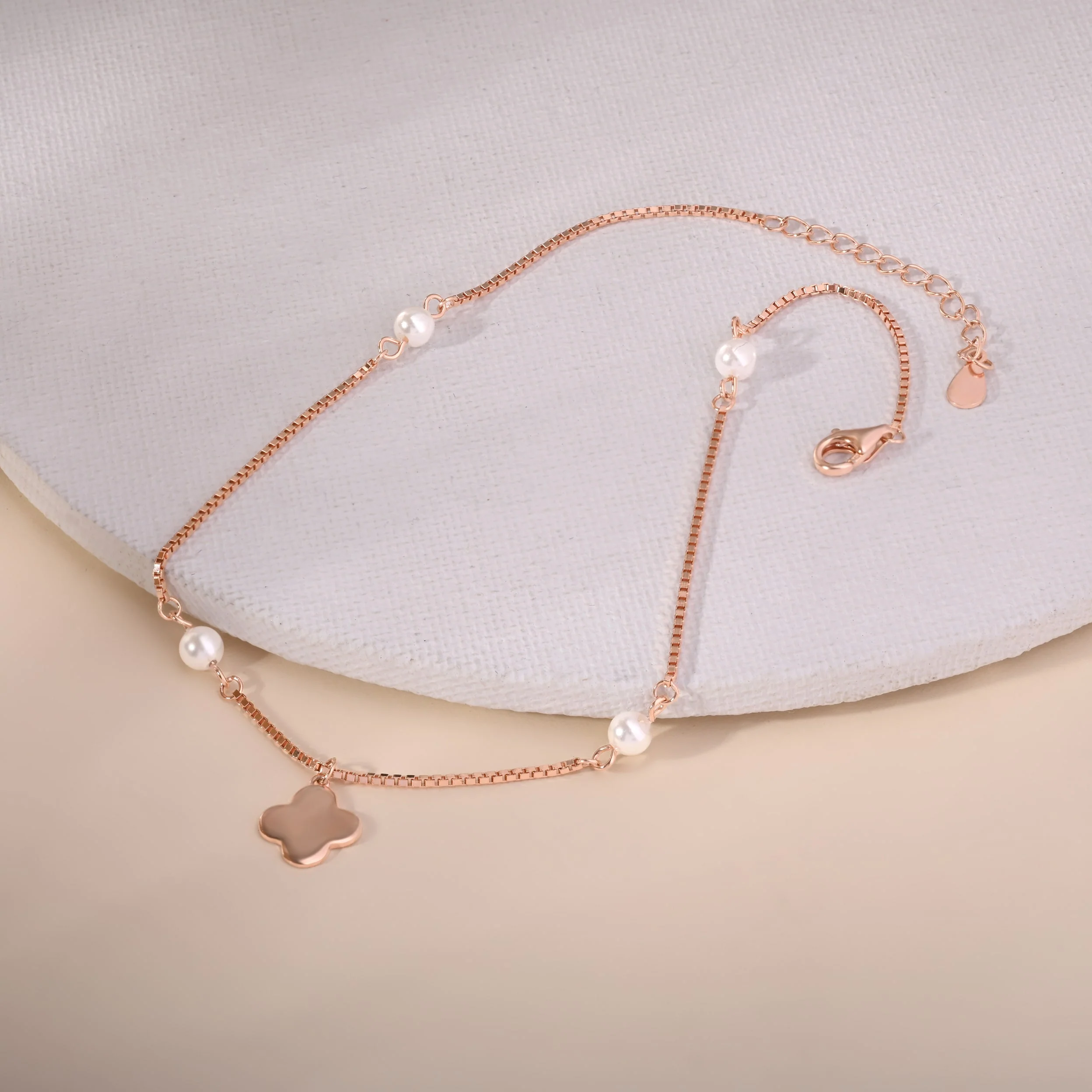 Pearl Charm Anklet - Image 8