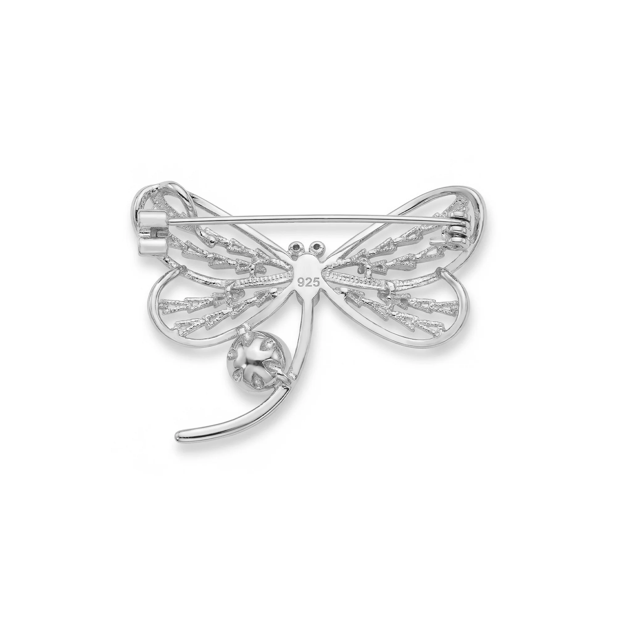 Pearl Dragonfly Brooch - Image 5