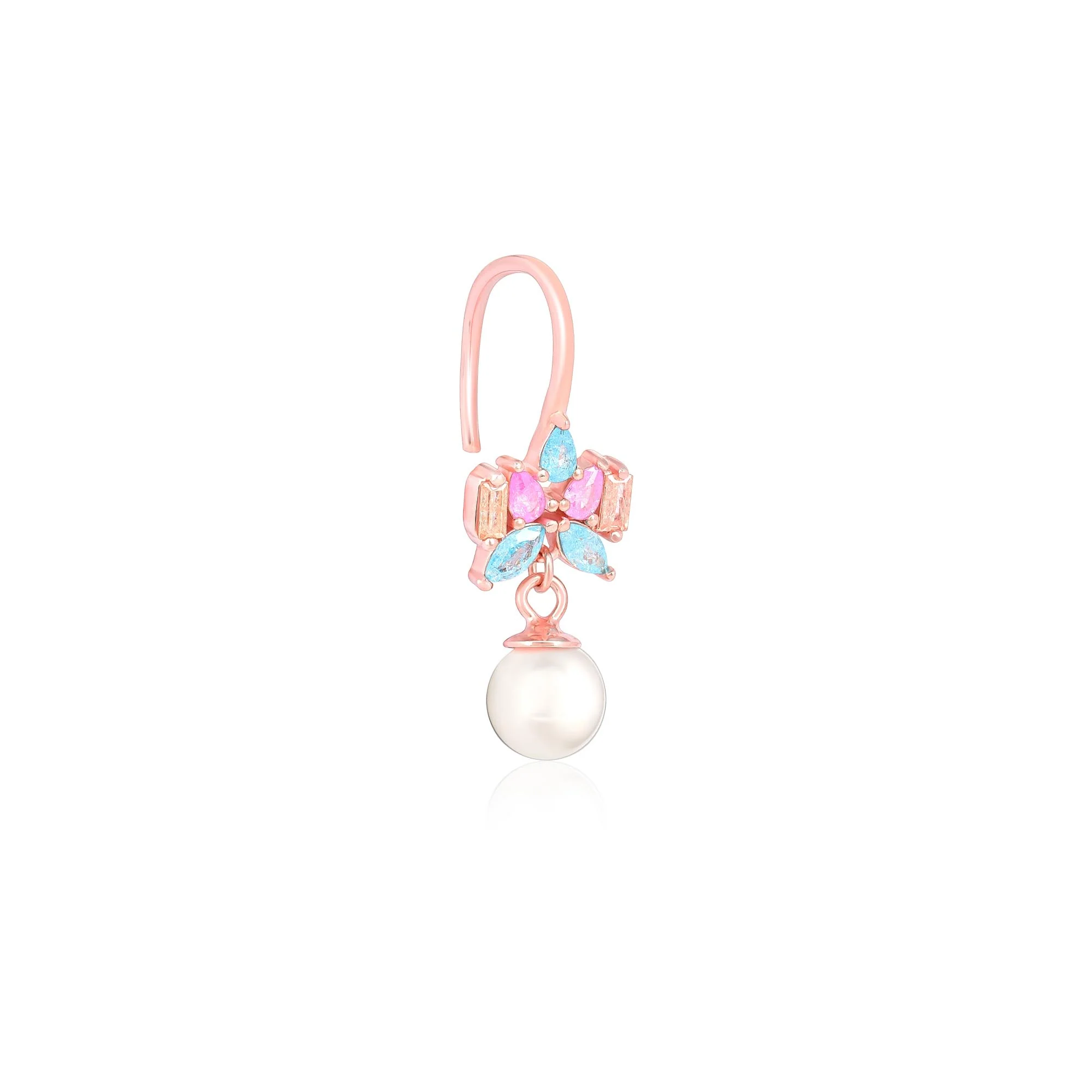 Pearl Drop Beads Earrings - Image 6