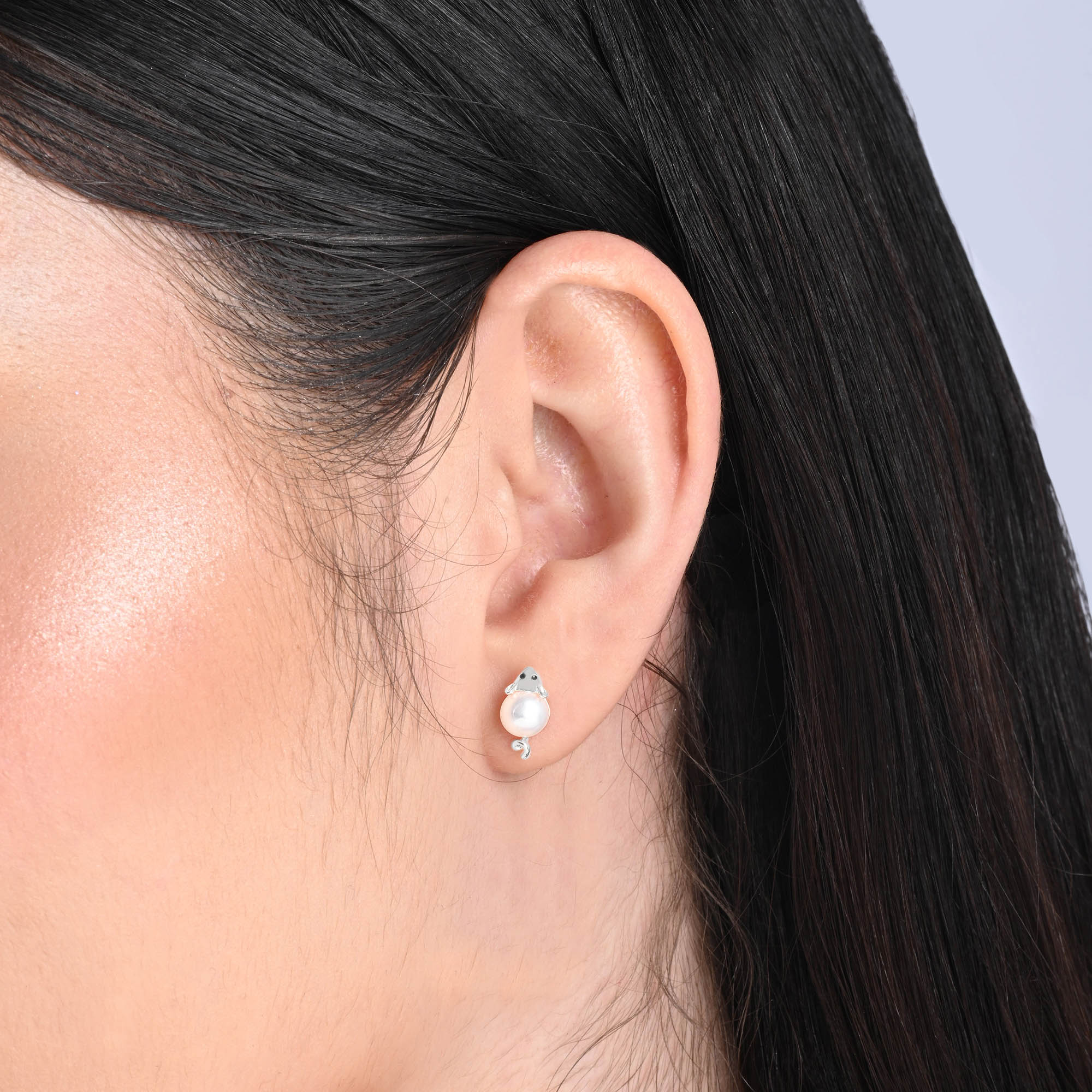 Pearl Whiskers Earrings - Image 10