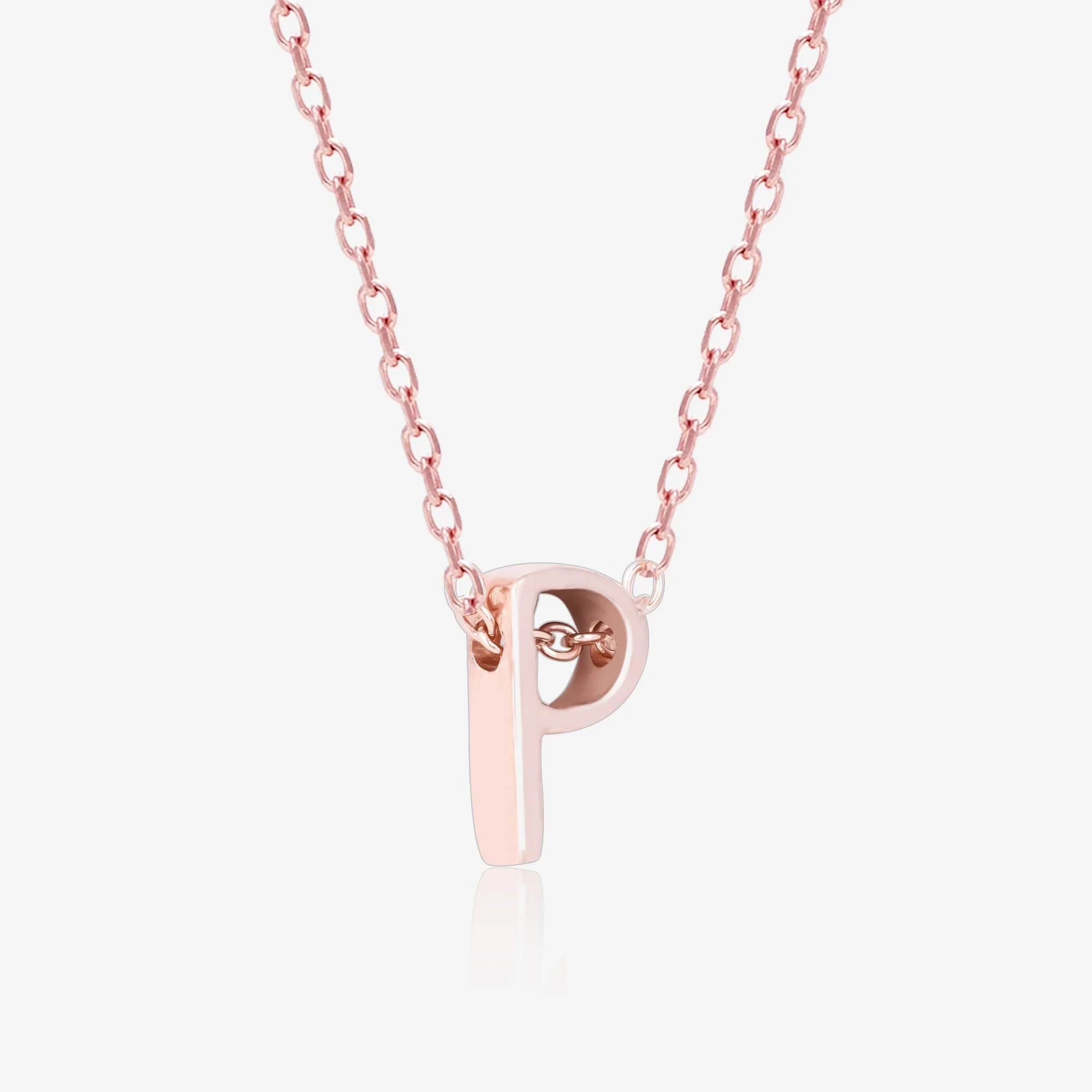 Posh P Initial Necklace - Image 6