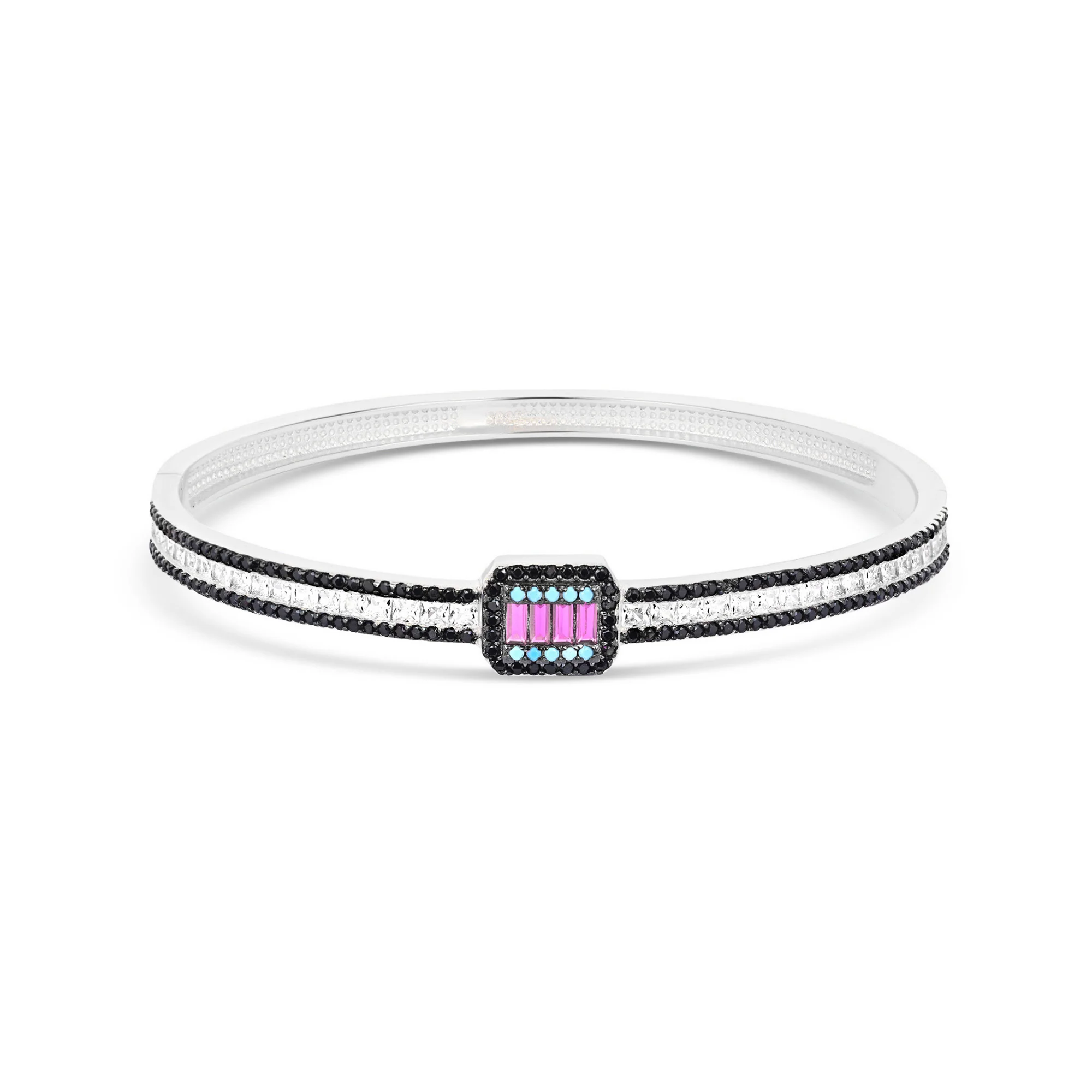 Prism Charm Silver Kada - Image 7