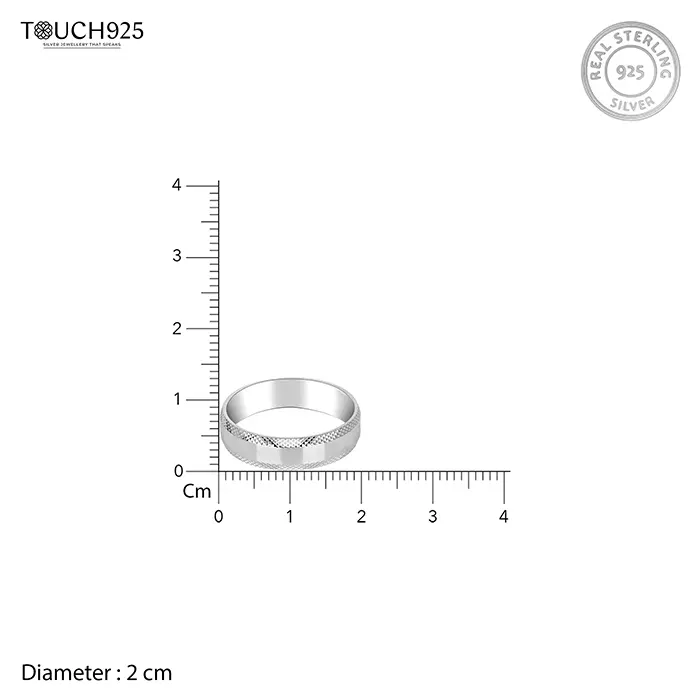 Prism Criss-Cross Men's Ring - Image 5