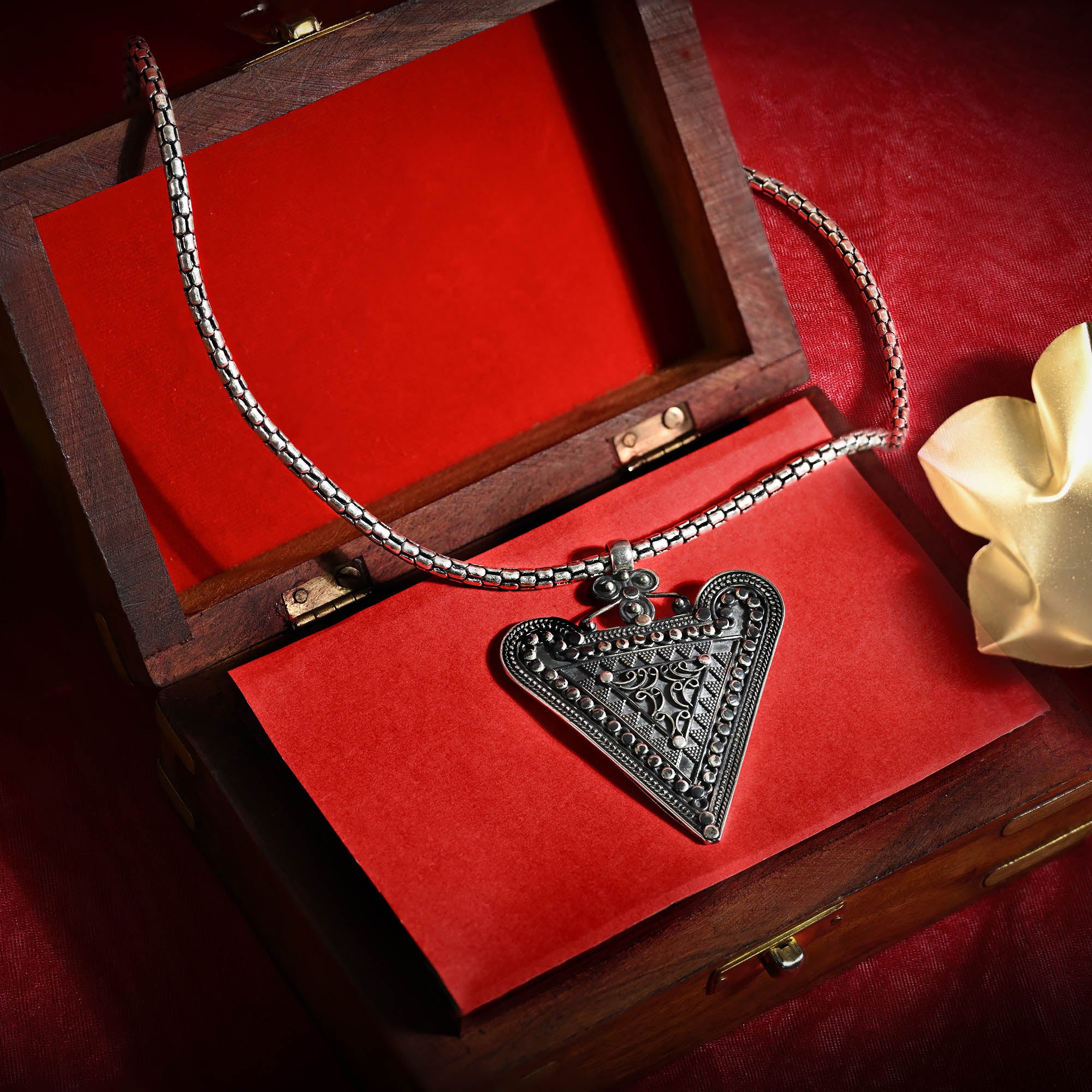 Prismatic Pendant Necklace - Image 2