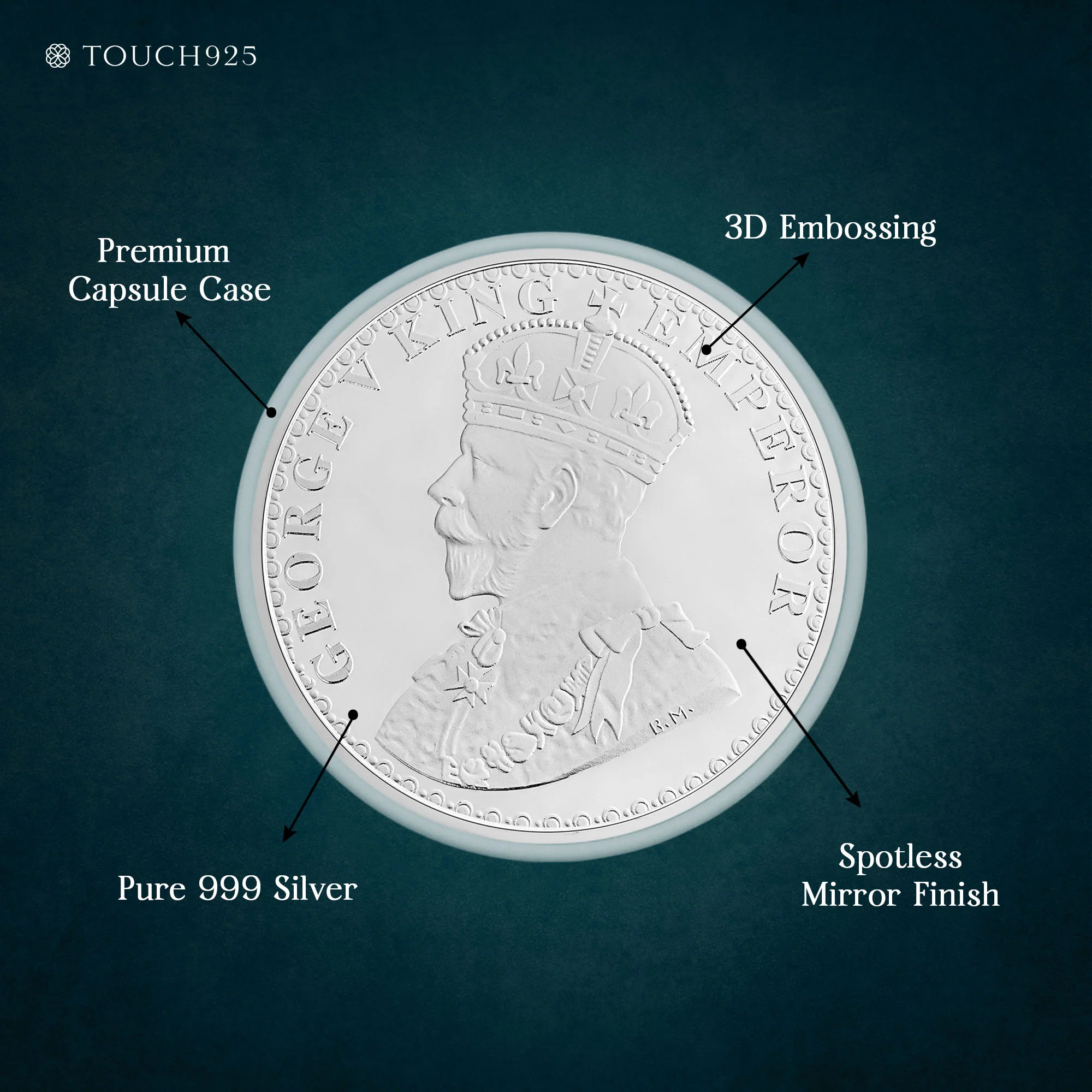 10-100g King Emperor Pure 999 Silver Coin - Image 16