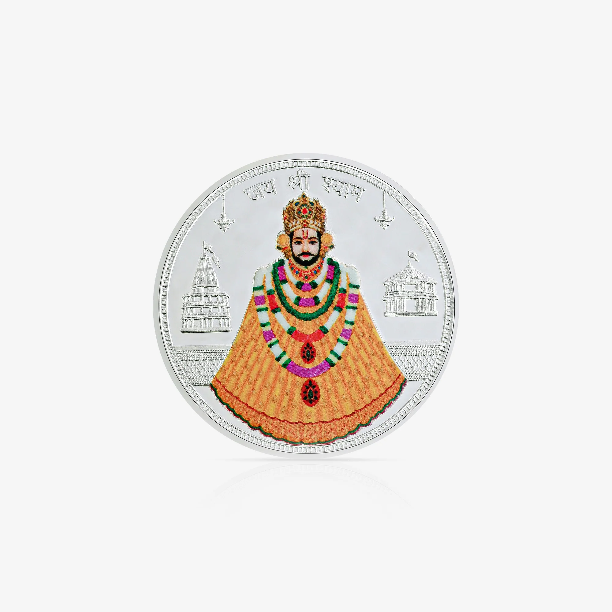 10g Shyam Baba Pure 999 Silver Coin