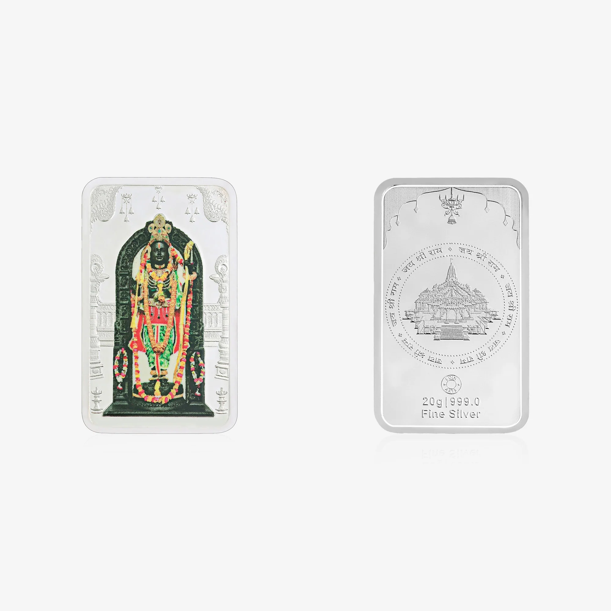 20g Ram Lalla Pure 999 Silver Coin - Image 3