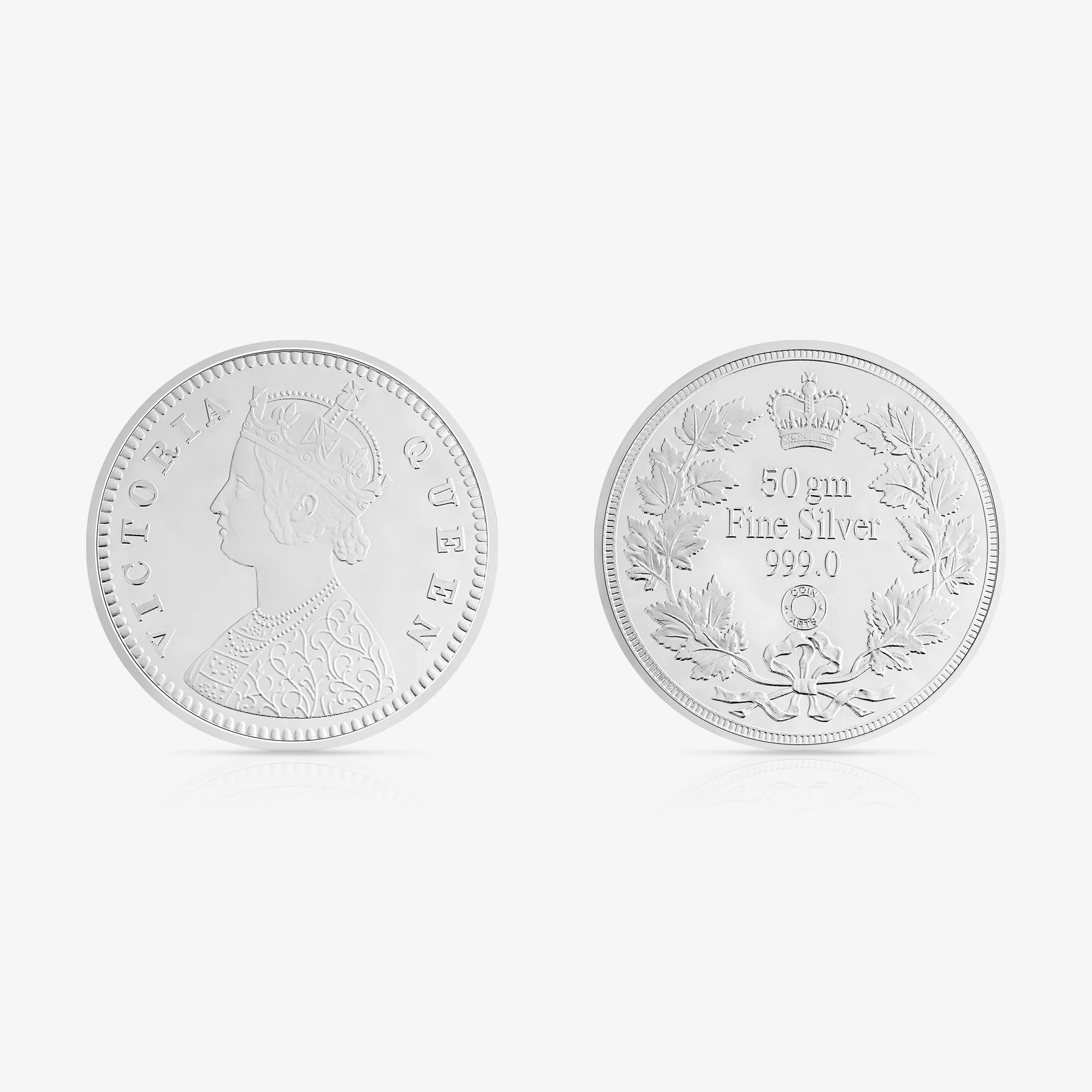 50g Queen Victoria Pure 999 Silver Coin - Image 5